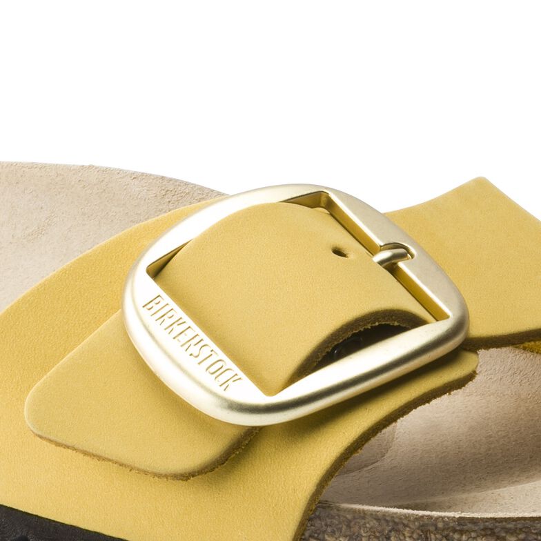 Madrid Big Buckle Nubuk Leather