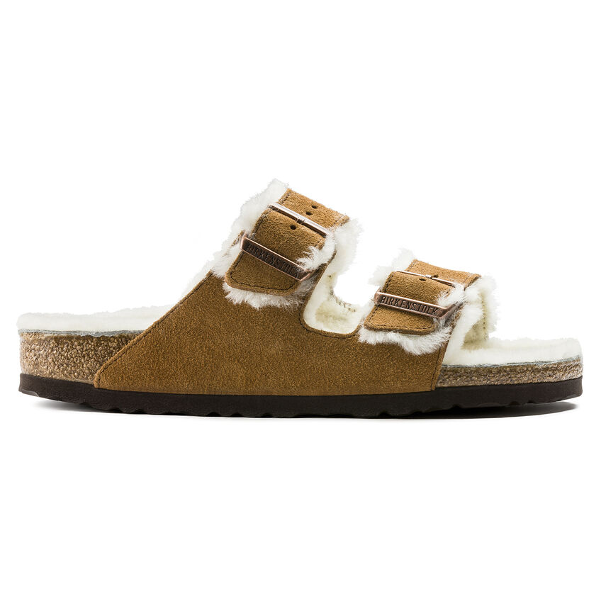 Arizona shearling-lined suede sandals