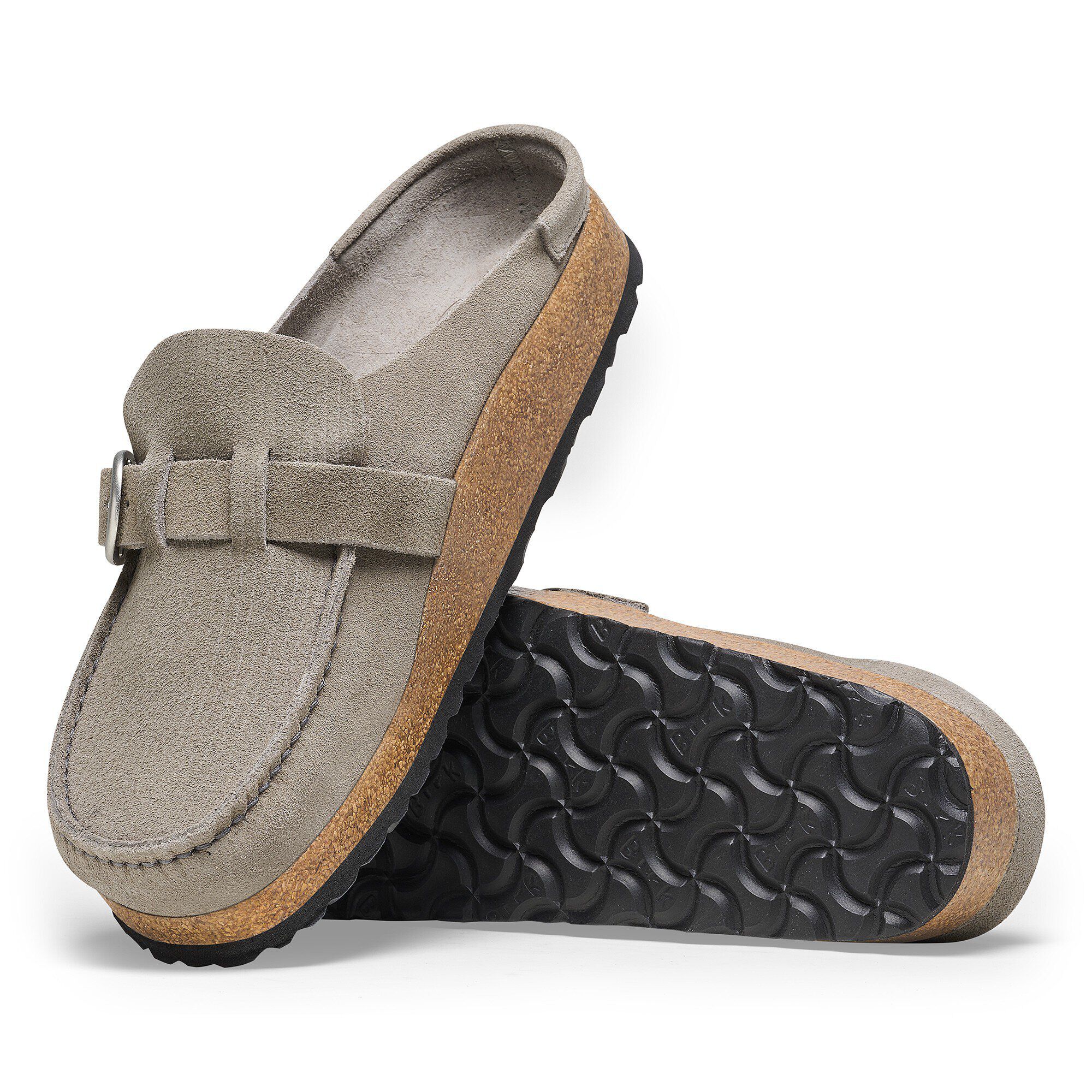 Buckley Suede Embossed Corduroy Stone Coin | BIRKENSTOCK