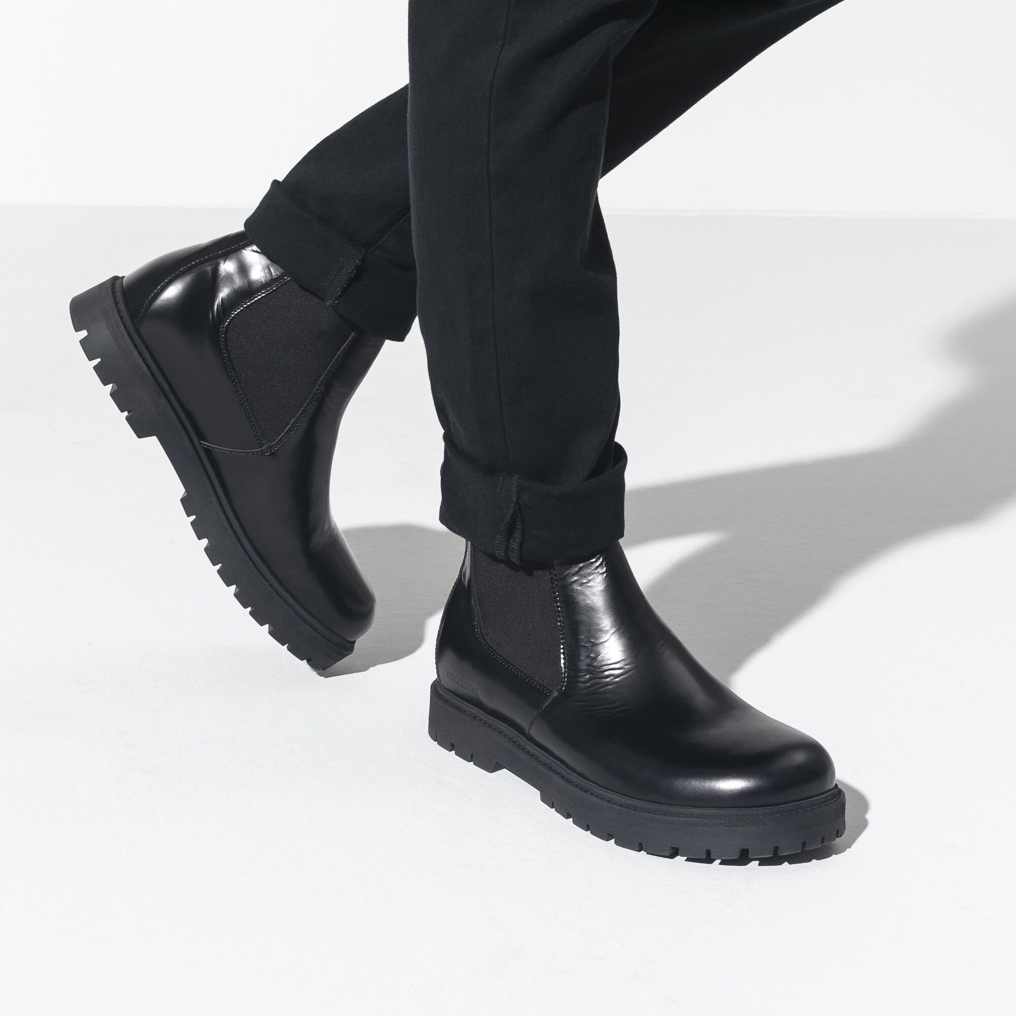 Stalon Men Leather Black BIRKENSTOCK