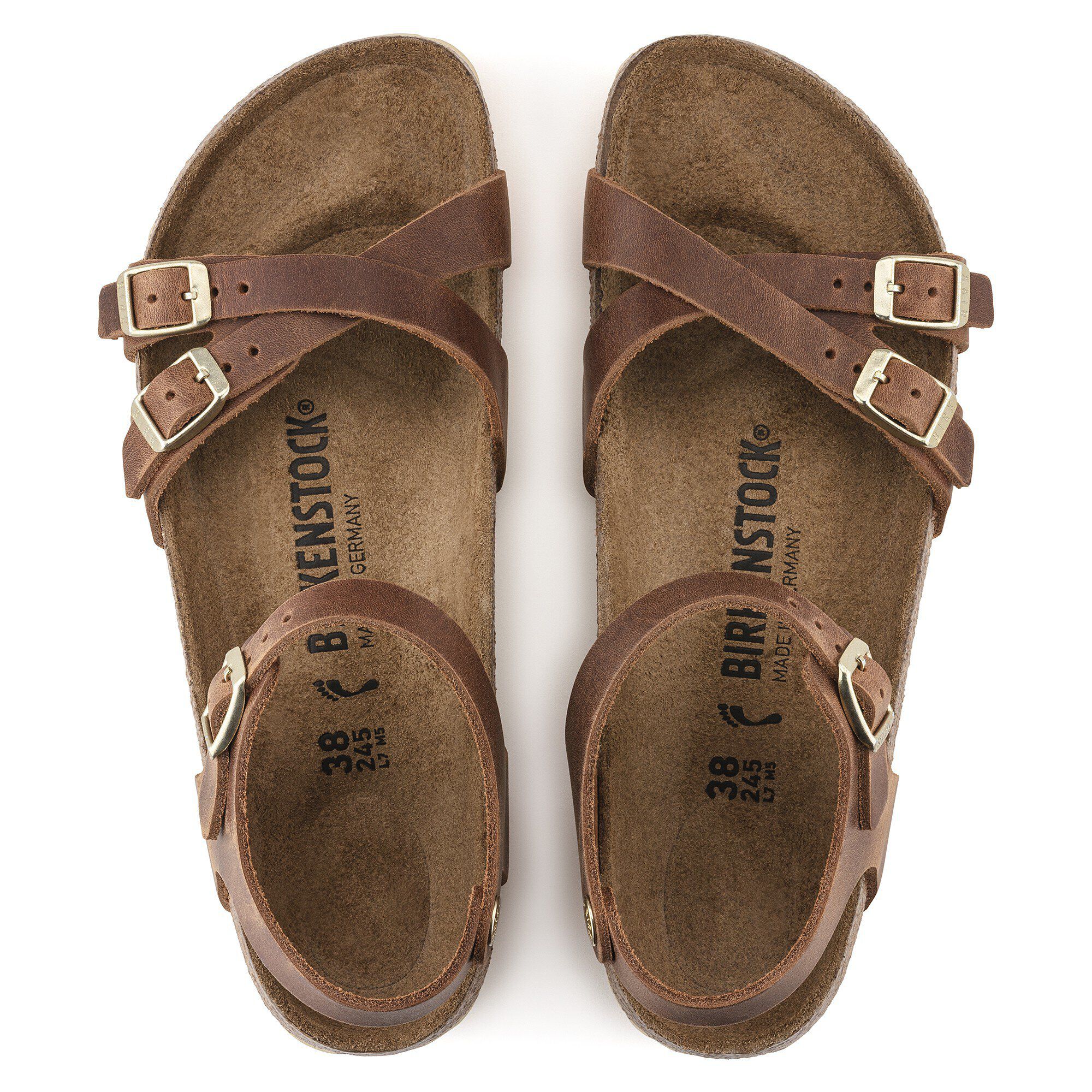 Kumba Oiled Leather Cognac BIRKENSTOCK