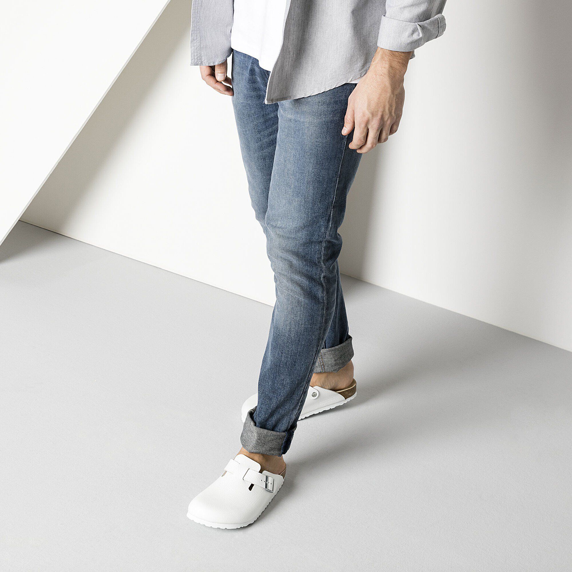 Boston Leather White