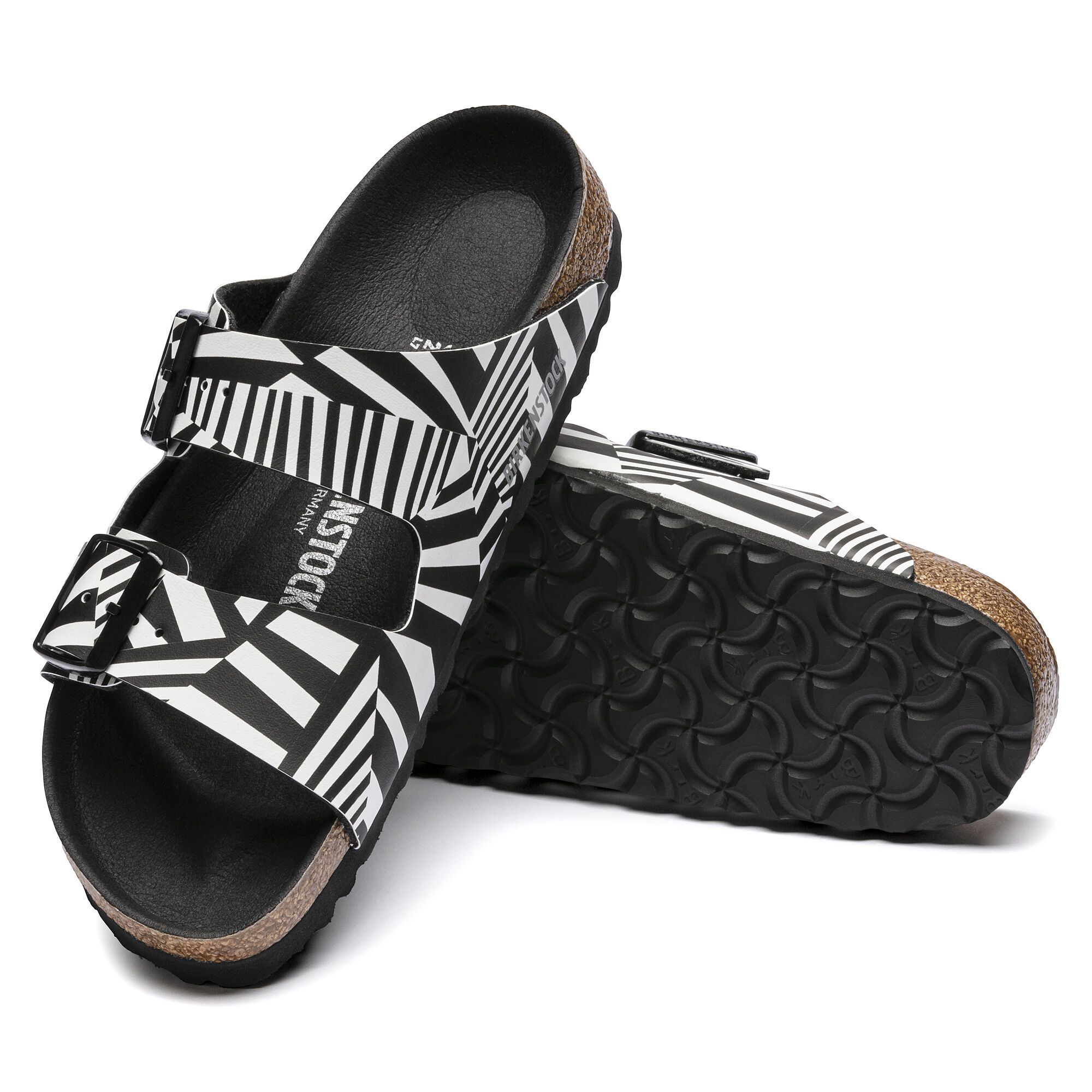 Arizona Birko Flor Dazzle Camo Black White