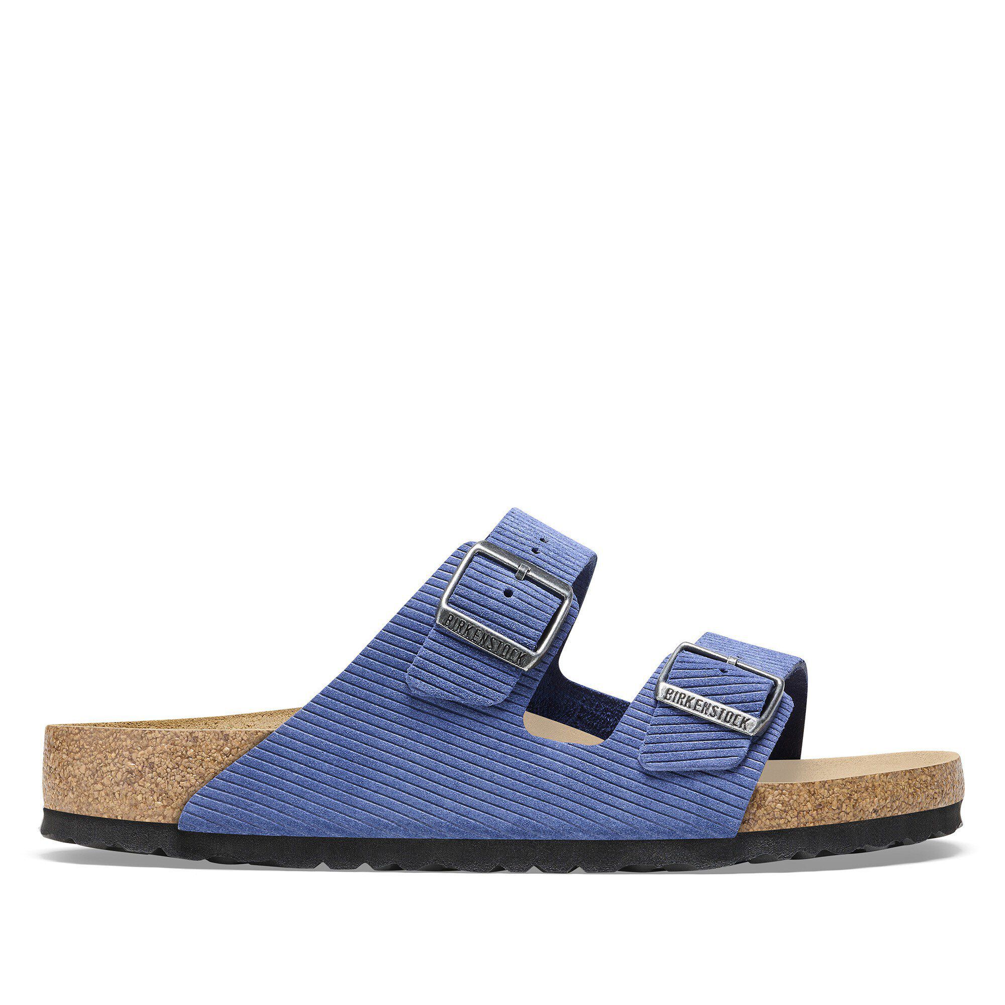 Arizona Suede Embossed Corduroy Indigo | BIRKENSTOCK