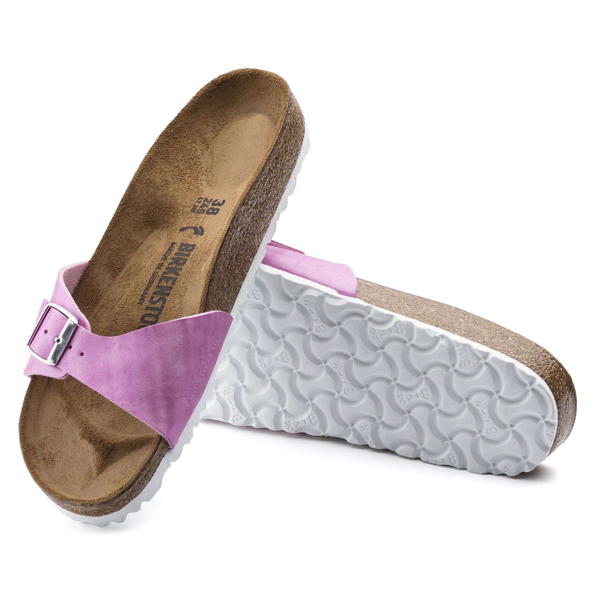 Birkenstock madrid brushed rose cheap