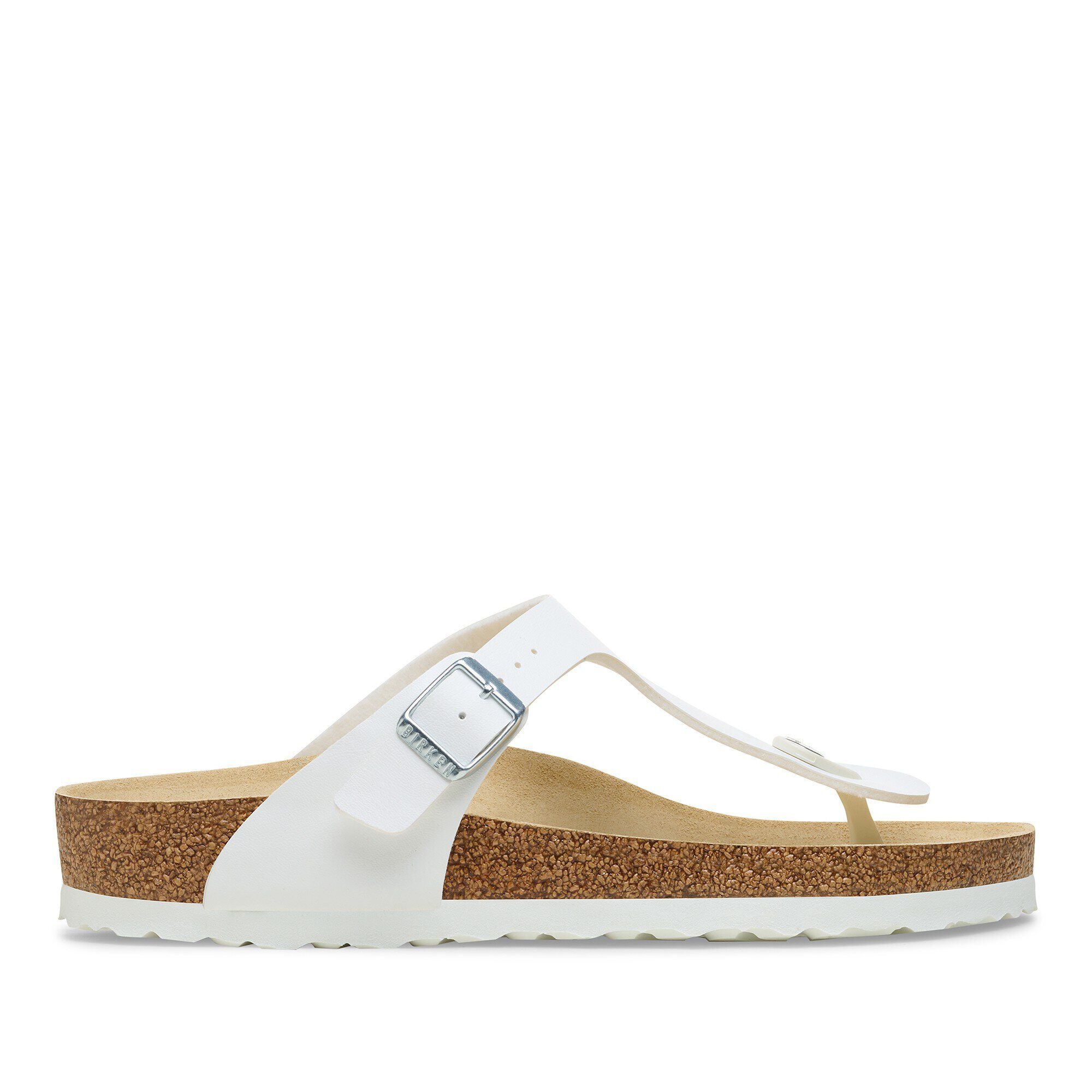 BIRKENSTOCKパンプス23㎝ Gizeh Birko-Flor White | BIRKENSTOCK