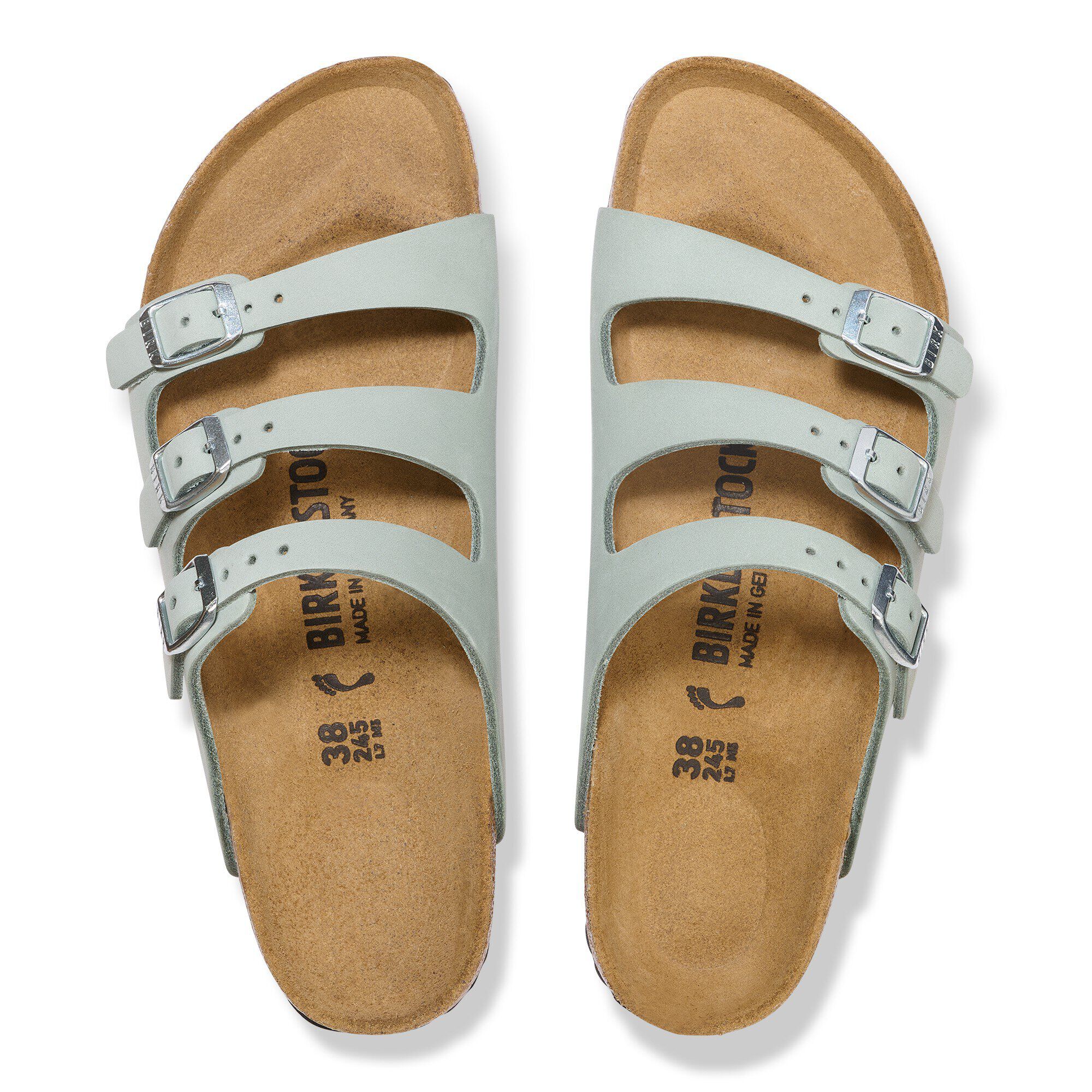 Florida Nubuck Leather Pure Sage | BIRKENSTOCK