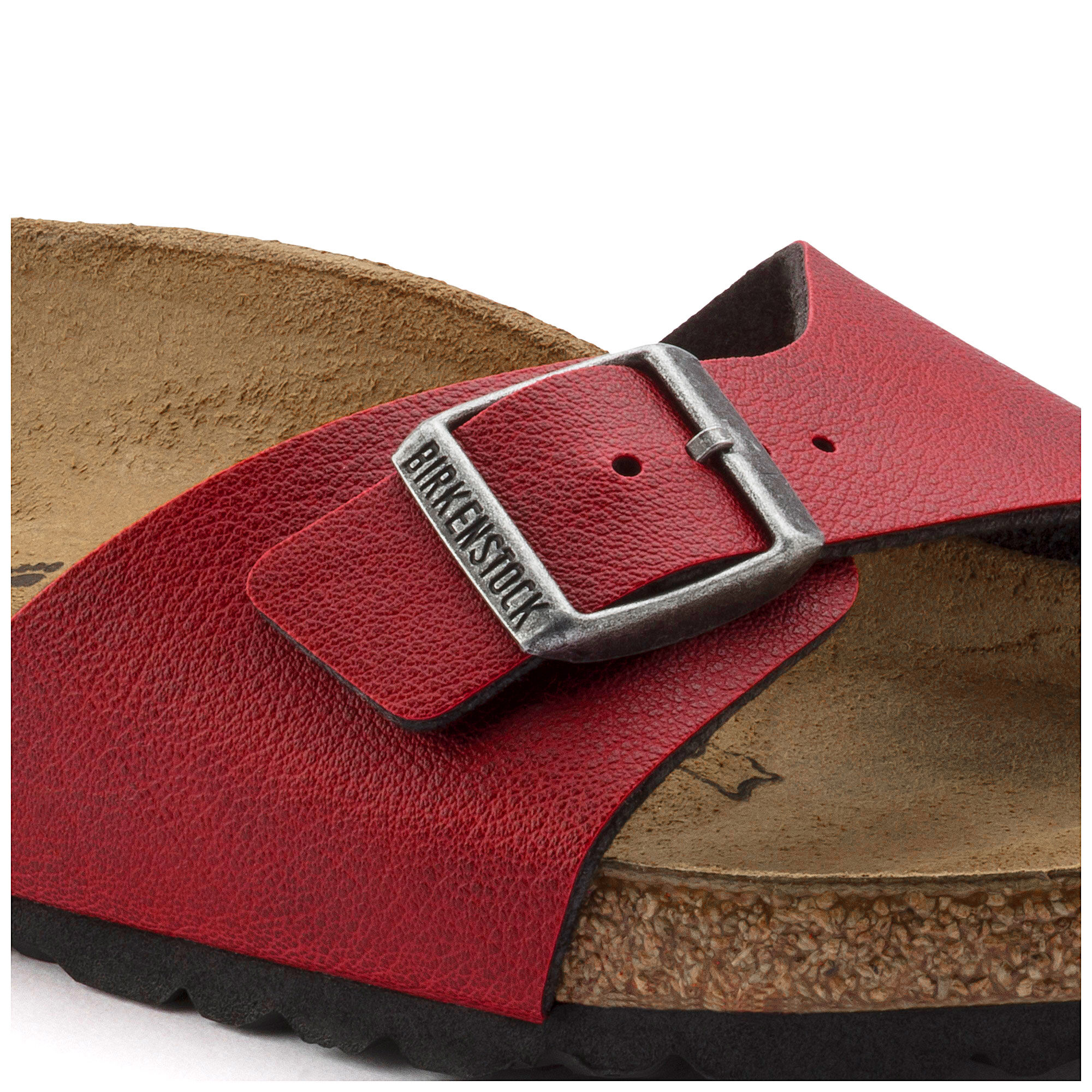 Birkenstock madrid rood clearance