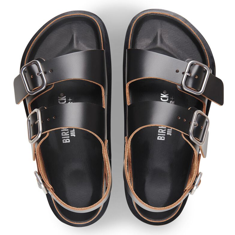 Jil Sander Milano Leather Black | BIRKENSTOCK