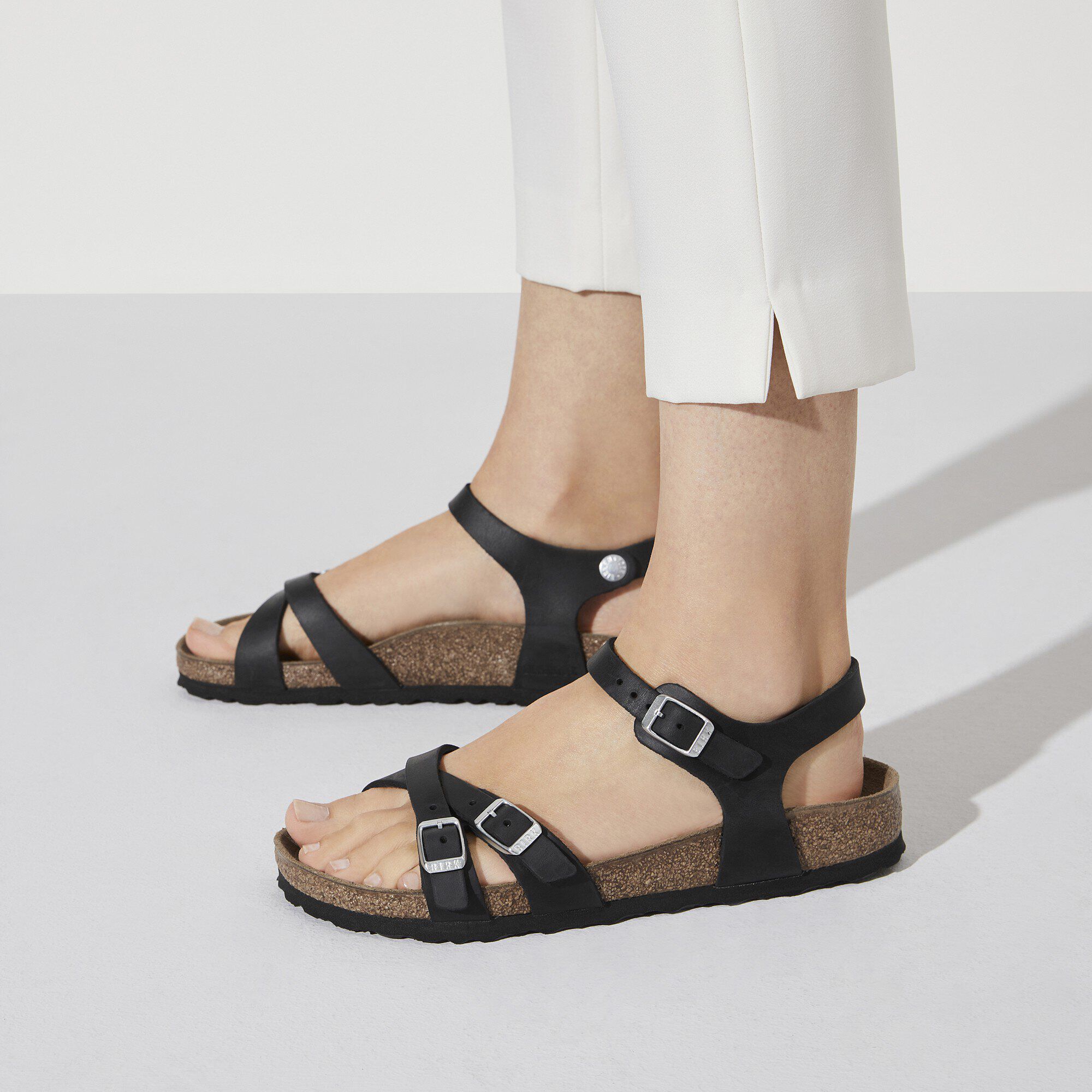 Kumba Oiled Leather Black BIRKENSTOCK