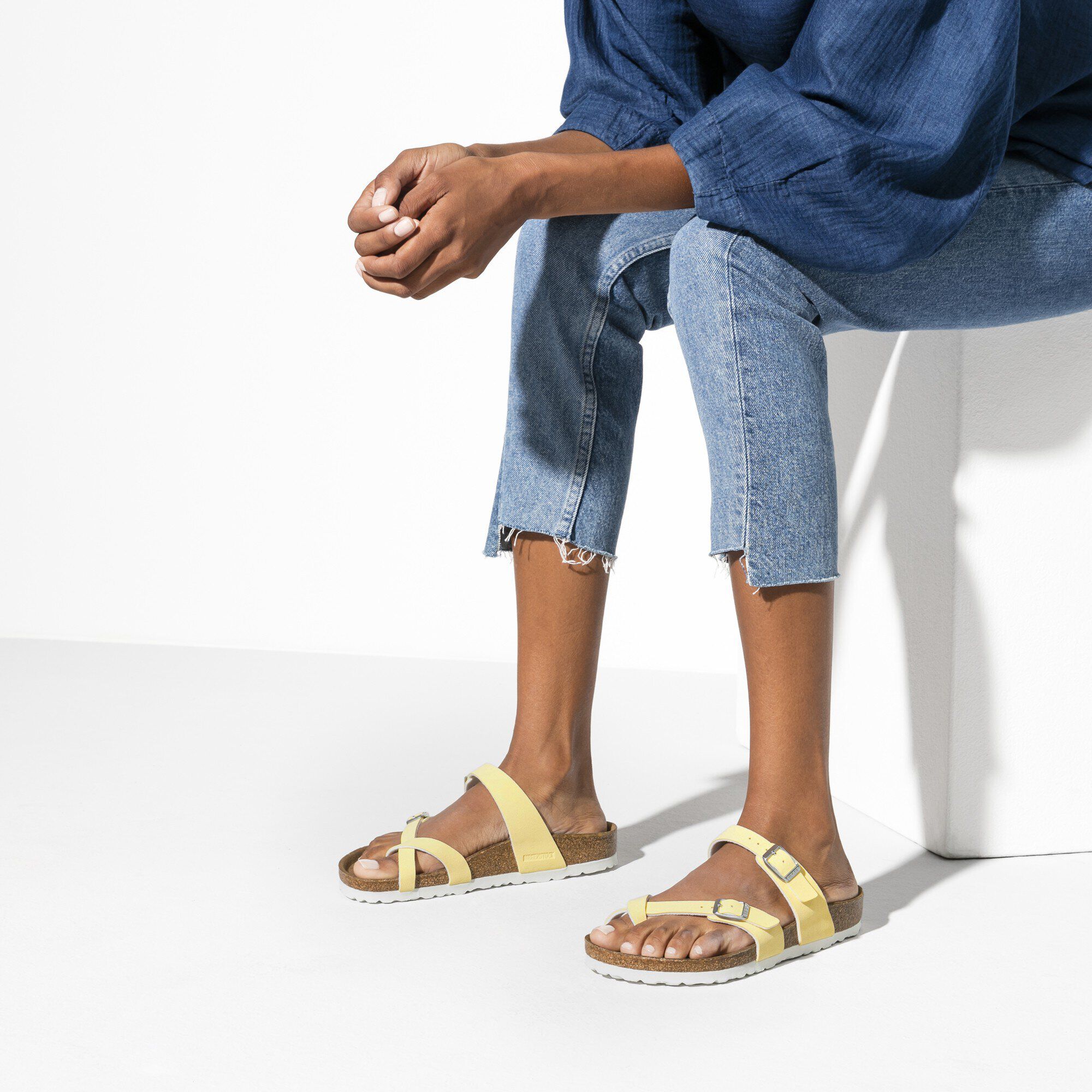 Birkenstock mayari brushed vanilla on sale