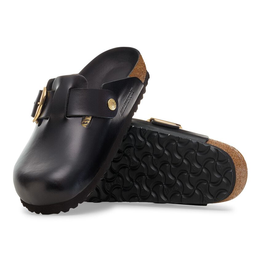 Boston Big Buckle Natural Leather