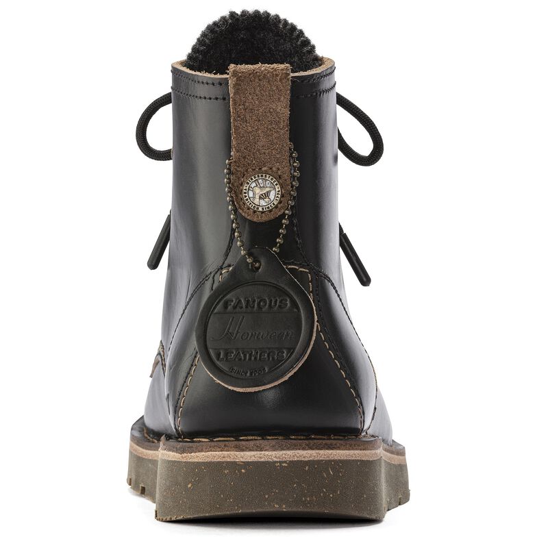Birmingham Lace Men Natural Leather Oiled