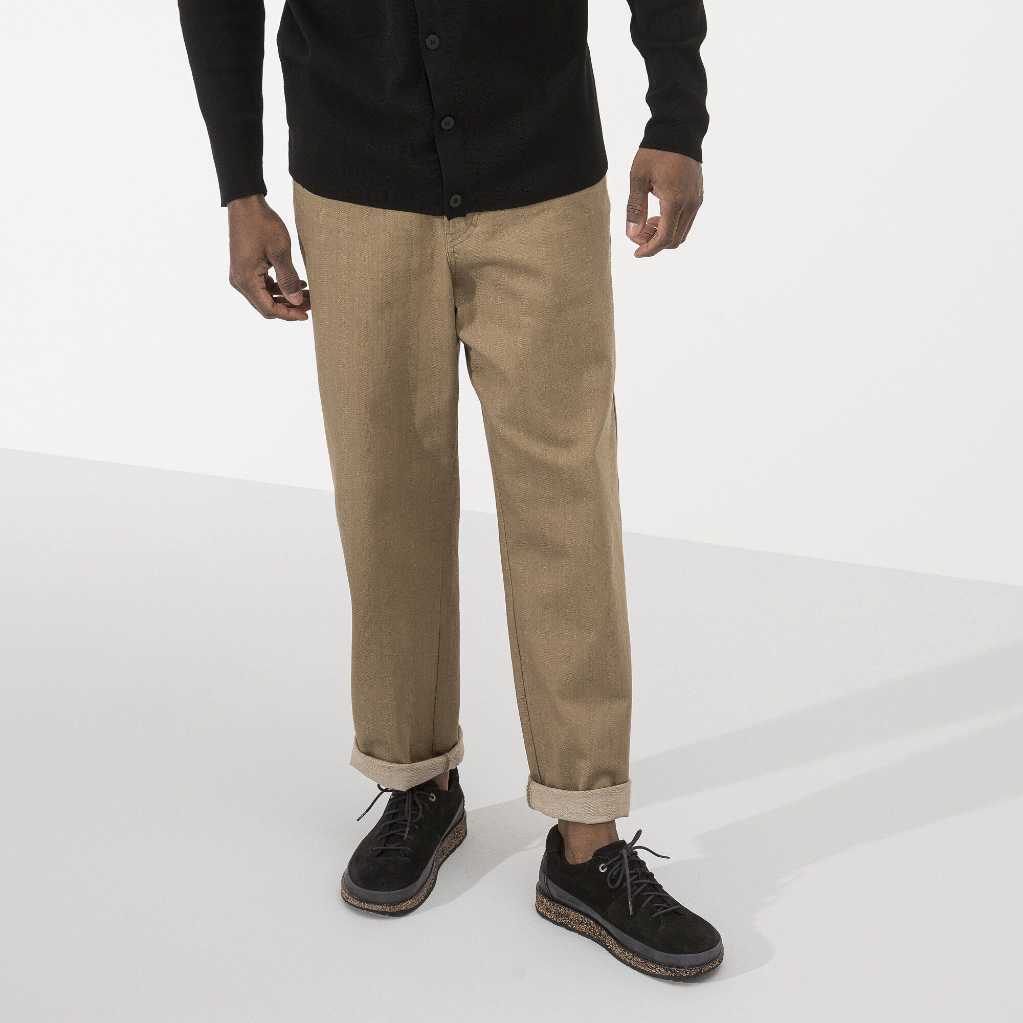 Honnef Low Suede Leather Black | BIRKENSTOCK
