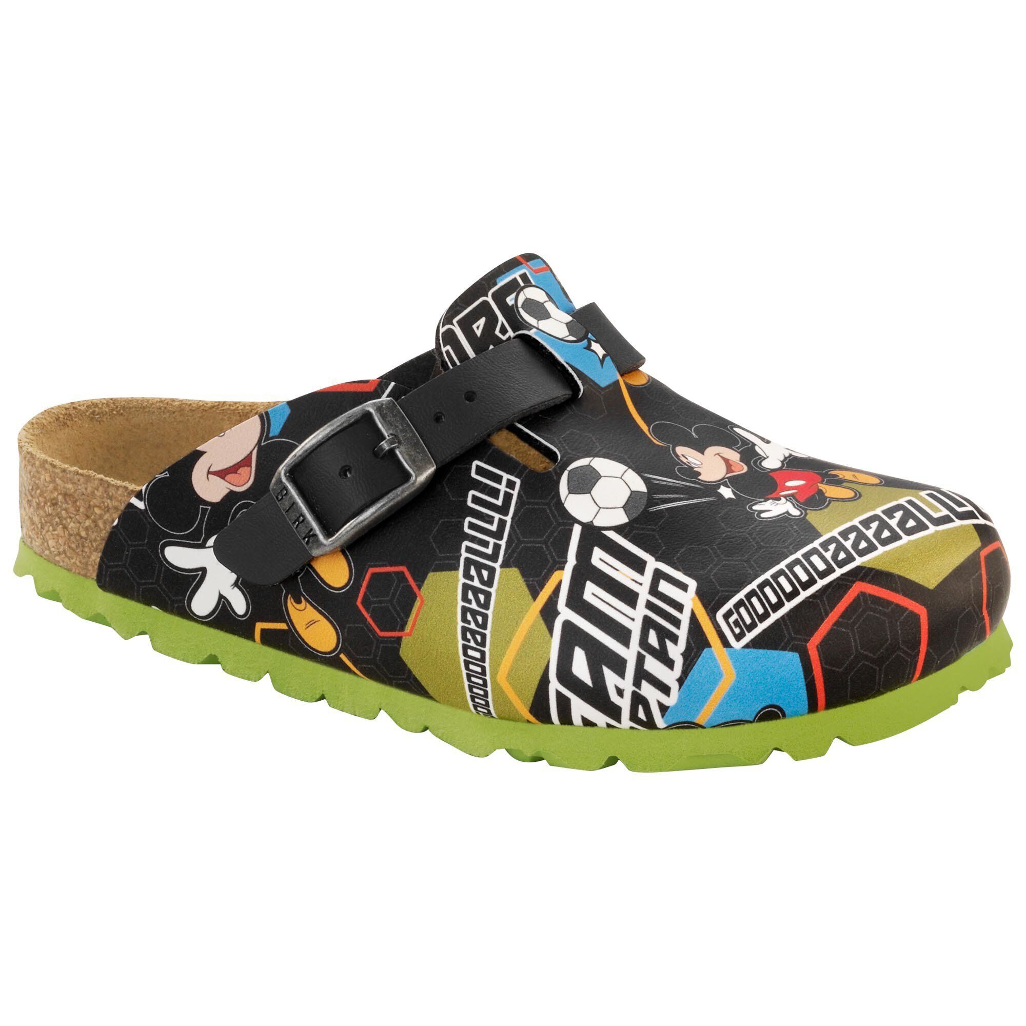 Boston Kids Birko Flor Mickey Team Captain Black BIRKENSTOCK