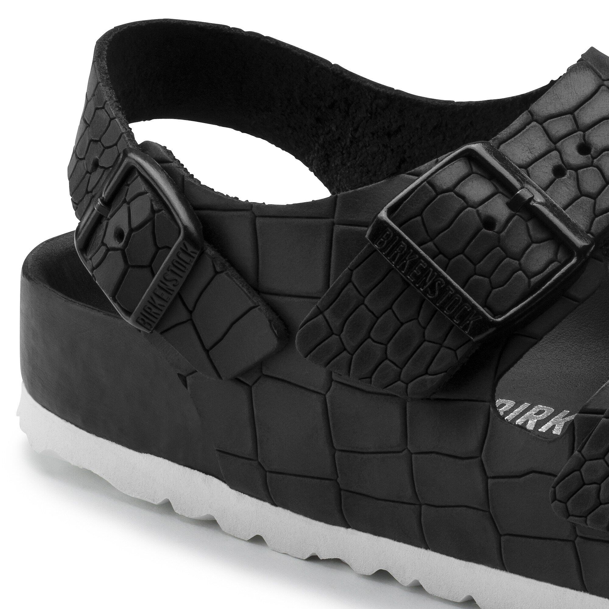 Birkenstock milano exquisite black hot sale