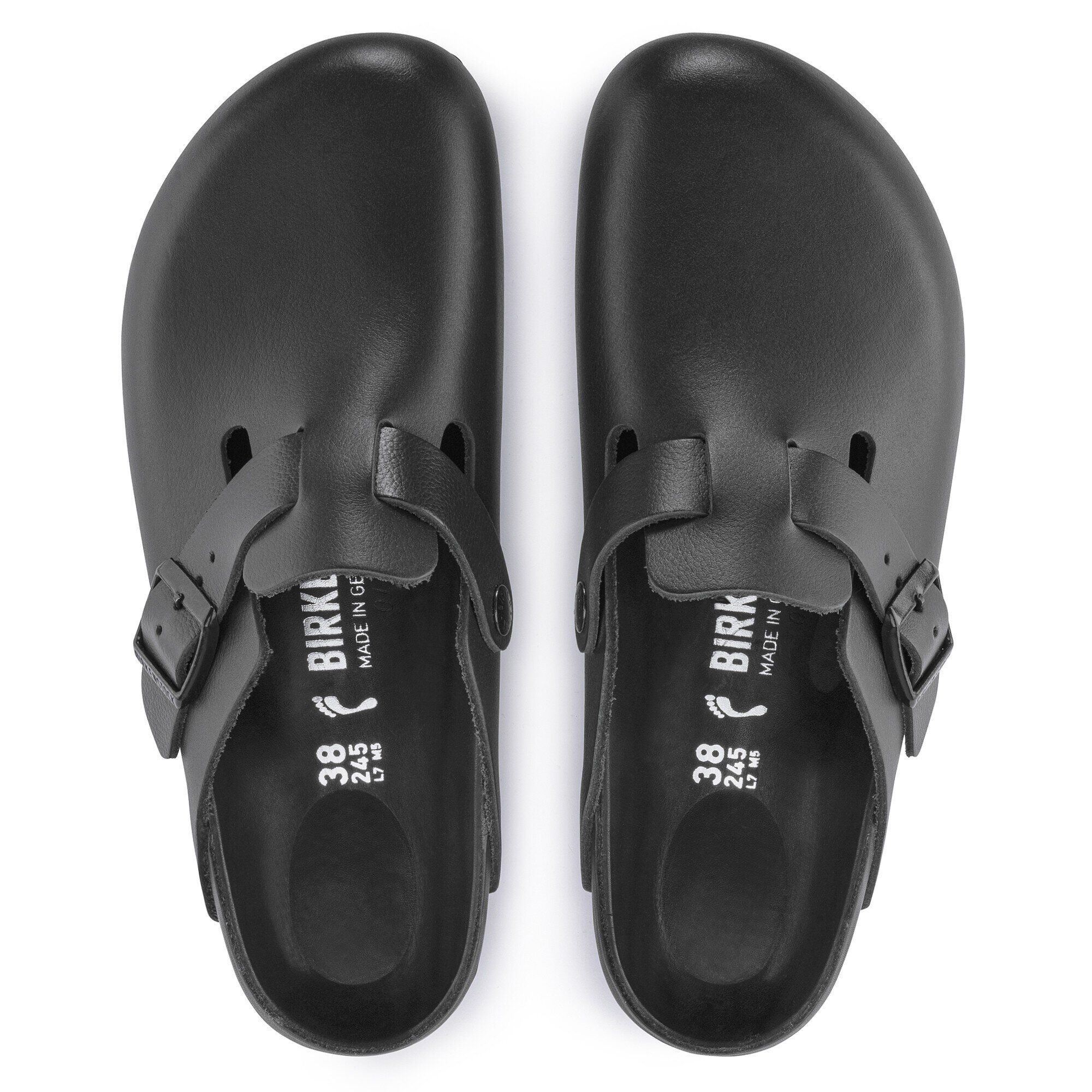 Boston Exquisite Leather Black | BIRKENSTOCK