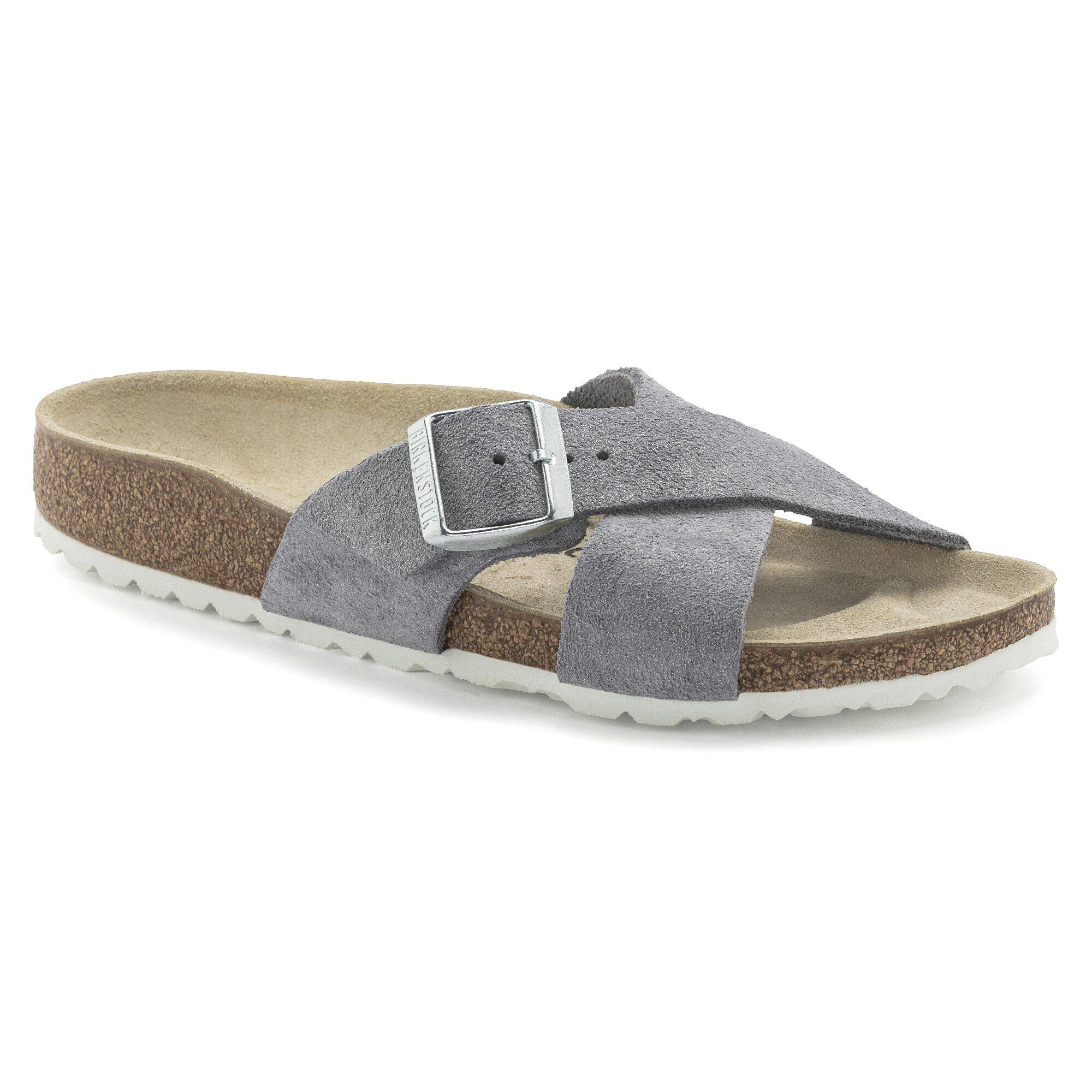 Siena Suede Leather Purple Fog BIRKENSTOCK