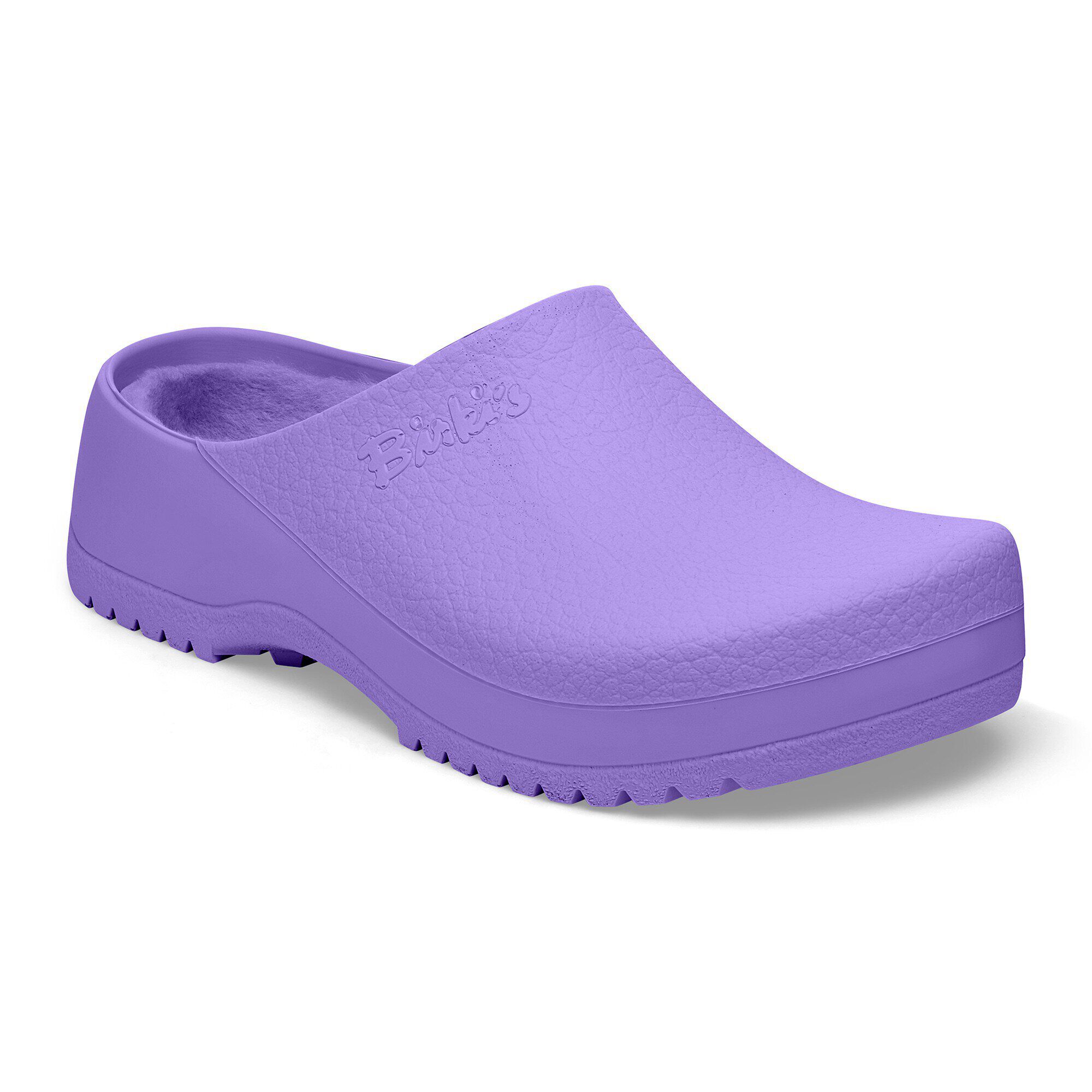 Super Birki Shearling Polyurethane Purple BIRKENSTOCK