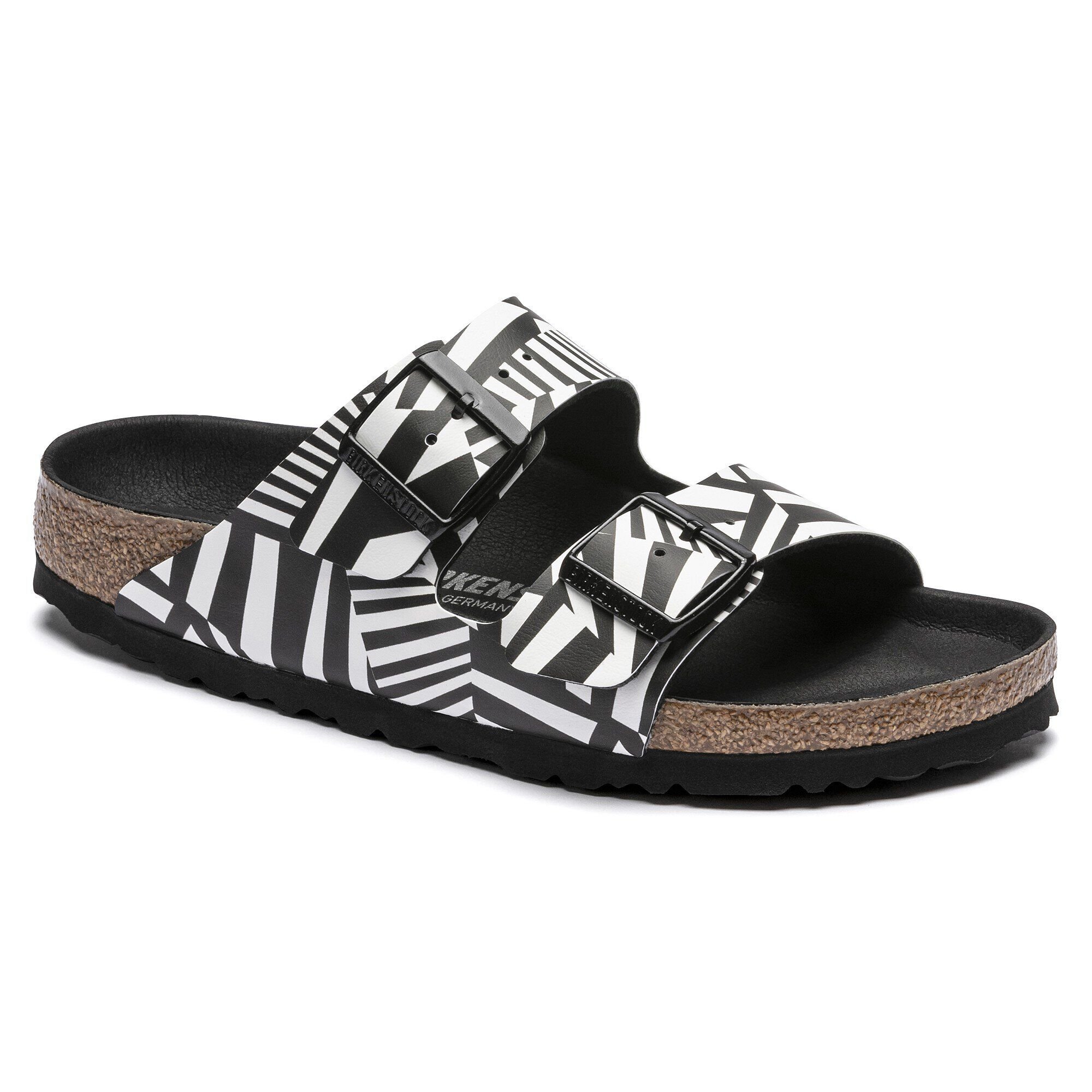 Zebra birkenstocks cheap