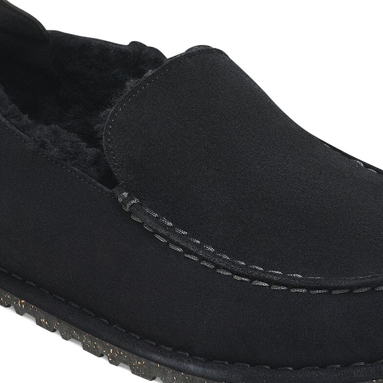 Utti Shearling Suede Leather