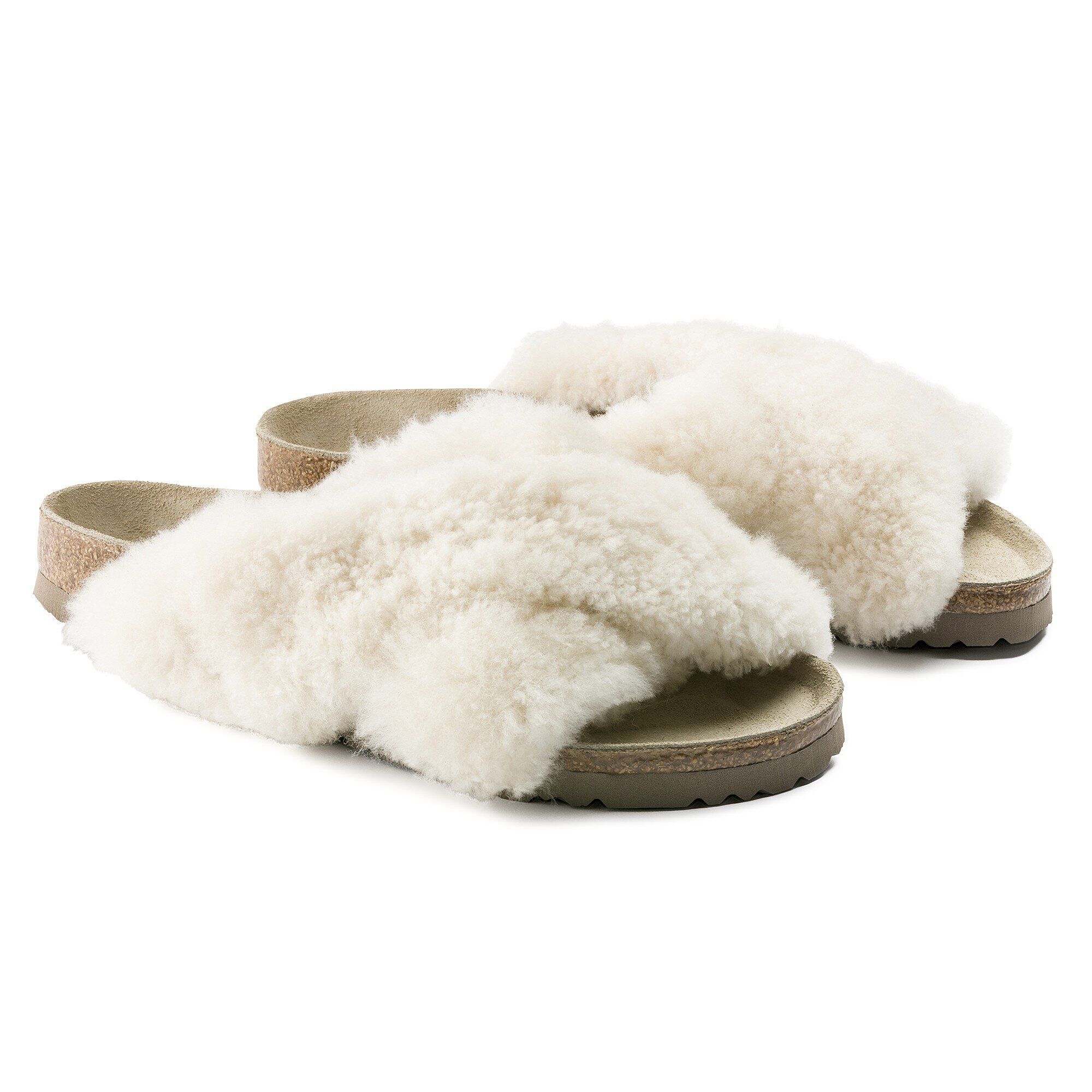 Birkenstock daytona fur sandal hotsell