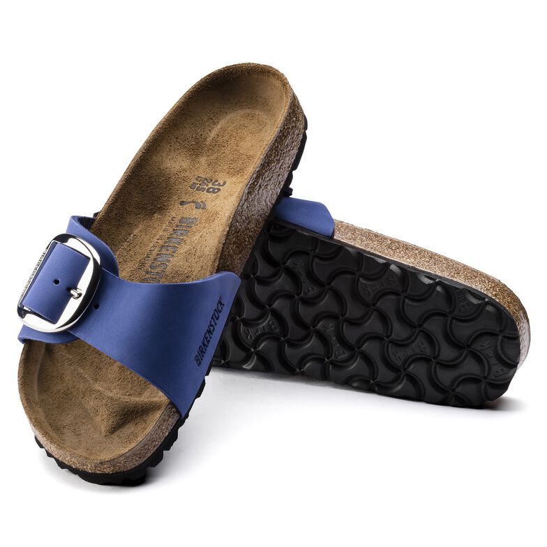 birkenstock moroccan blue