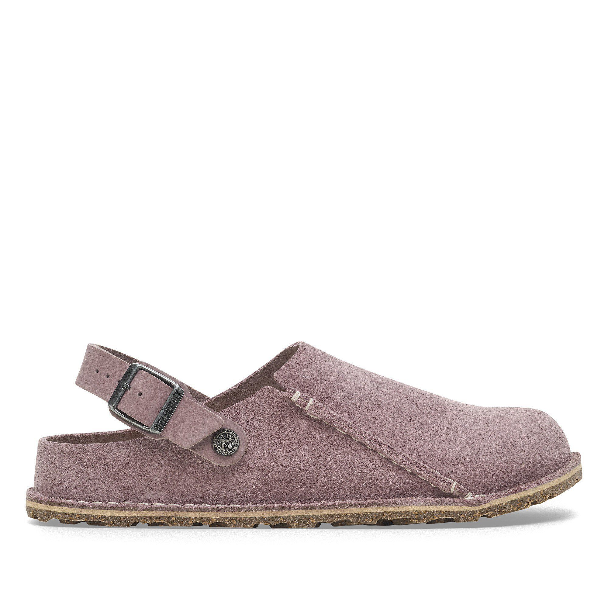 Lutry Premium Suede Suede Leather Faded Purple | BIRKENSTOCK