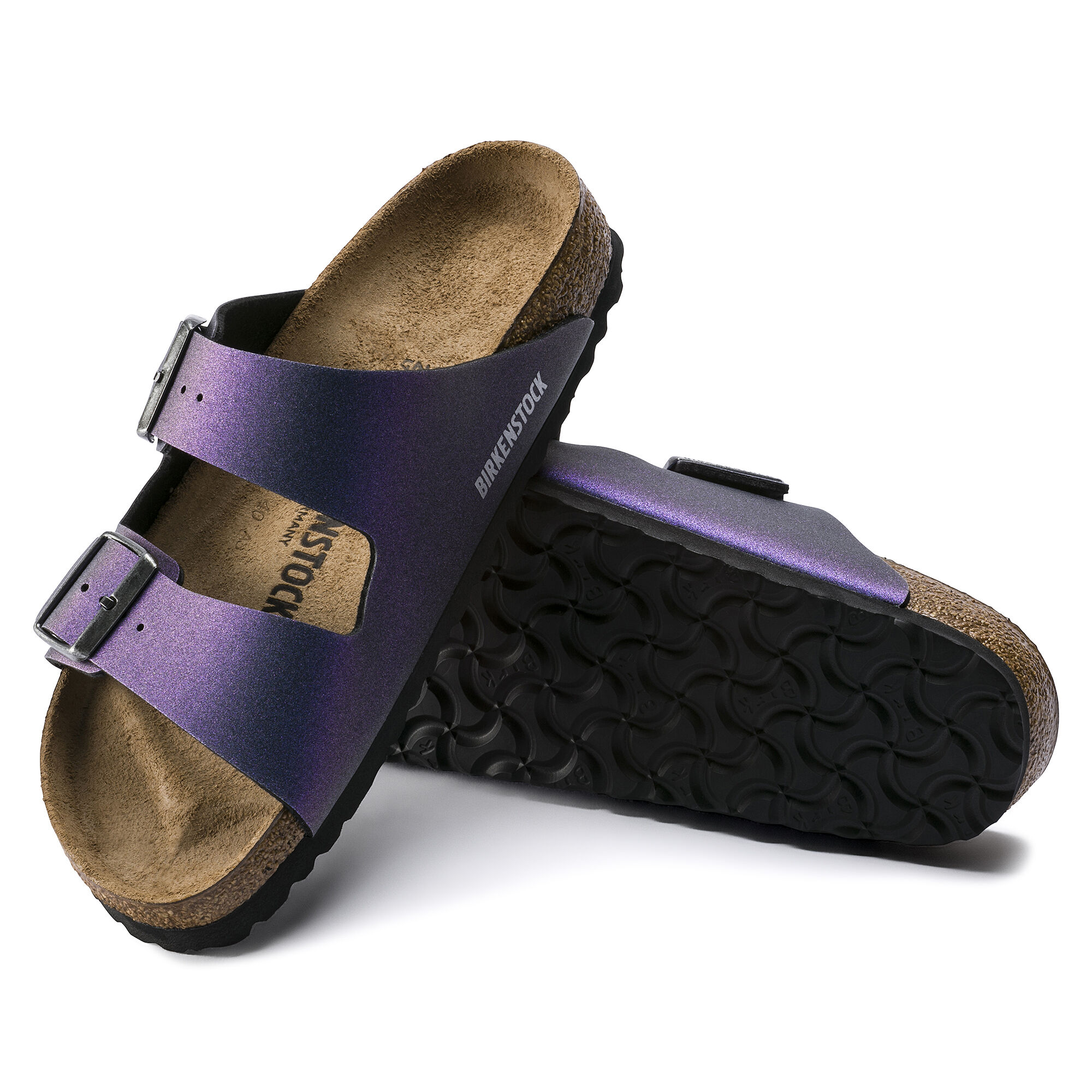 Birkenstock icy metallic violet hot sale