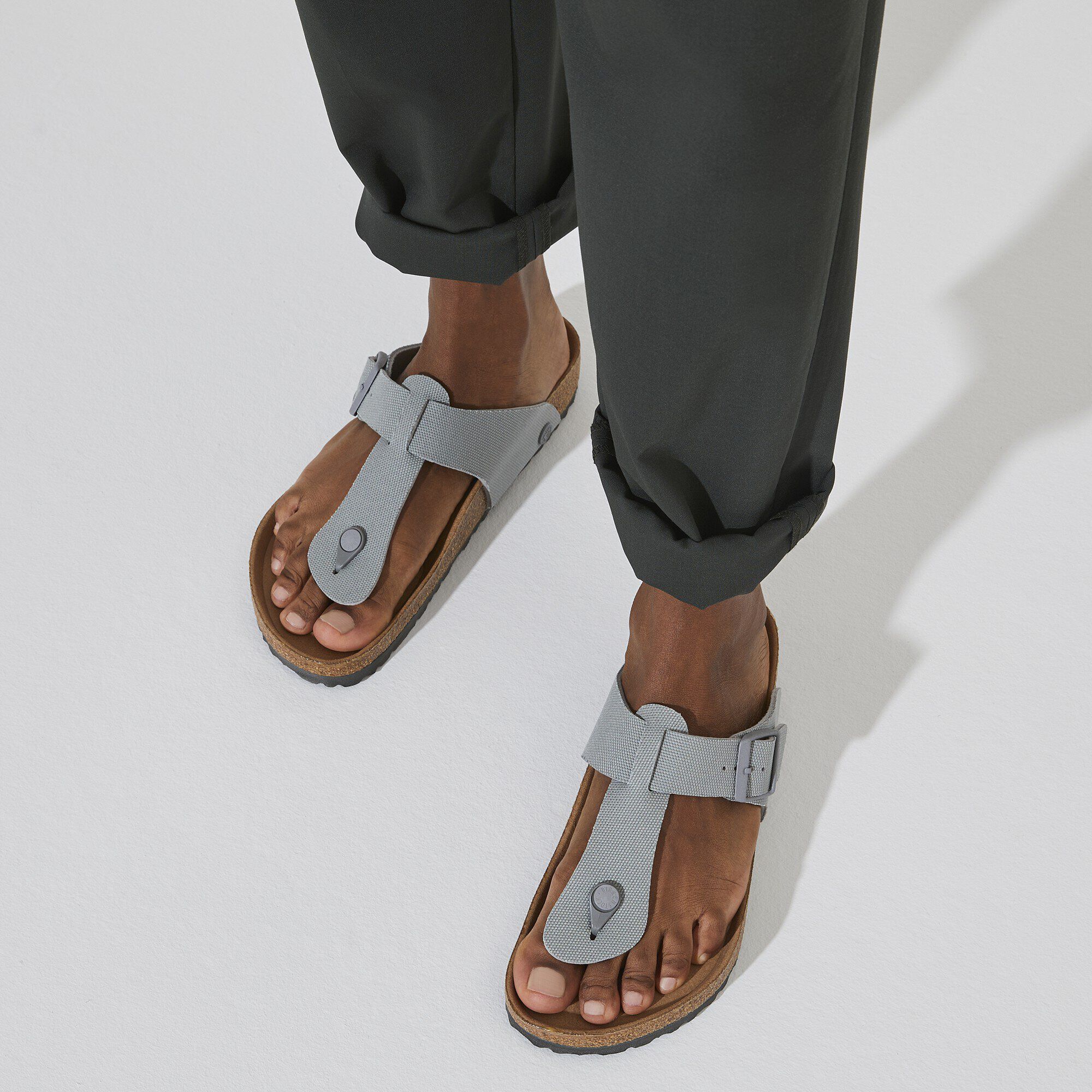 Medina Vegan Textile Stone Coin BIRKENSTOCK