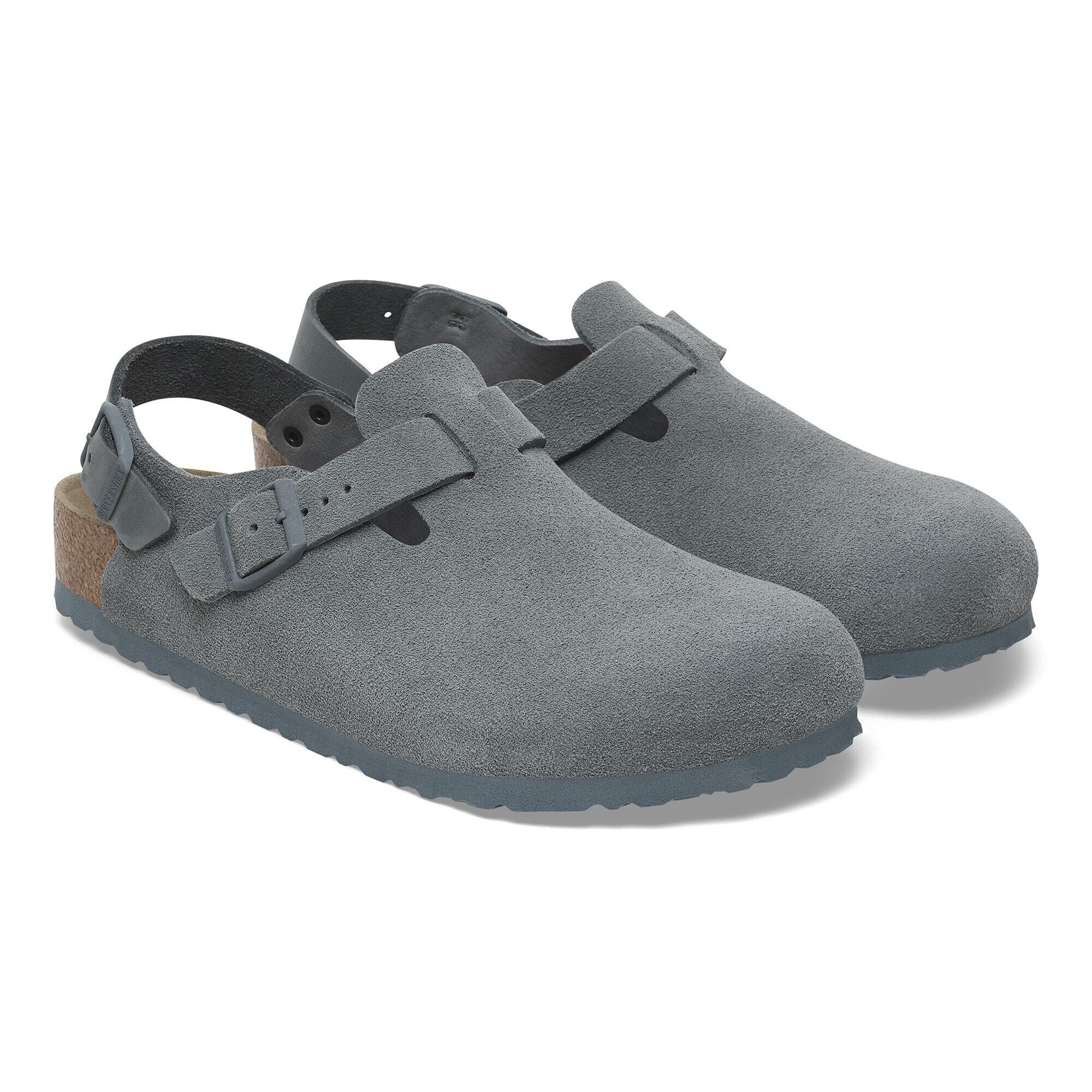 Tokio Suede Leather Basalt Gray | BIRKENSTOCK