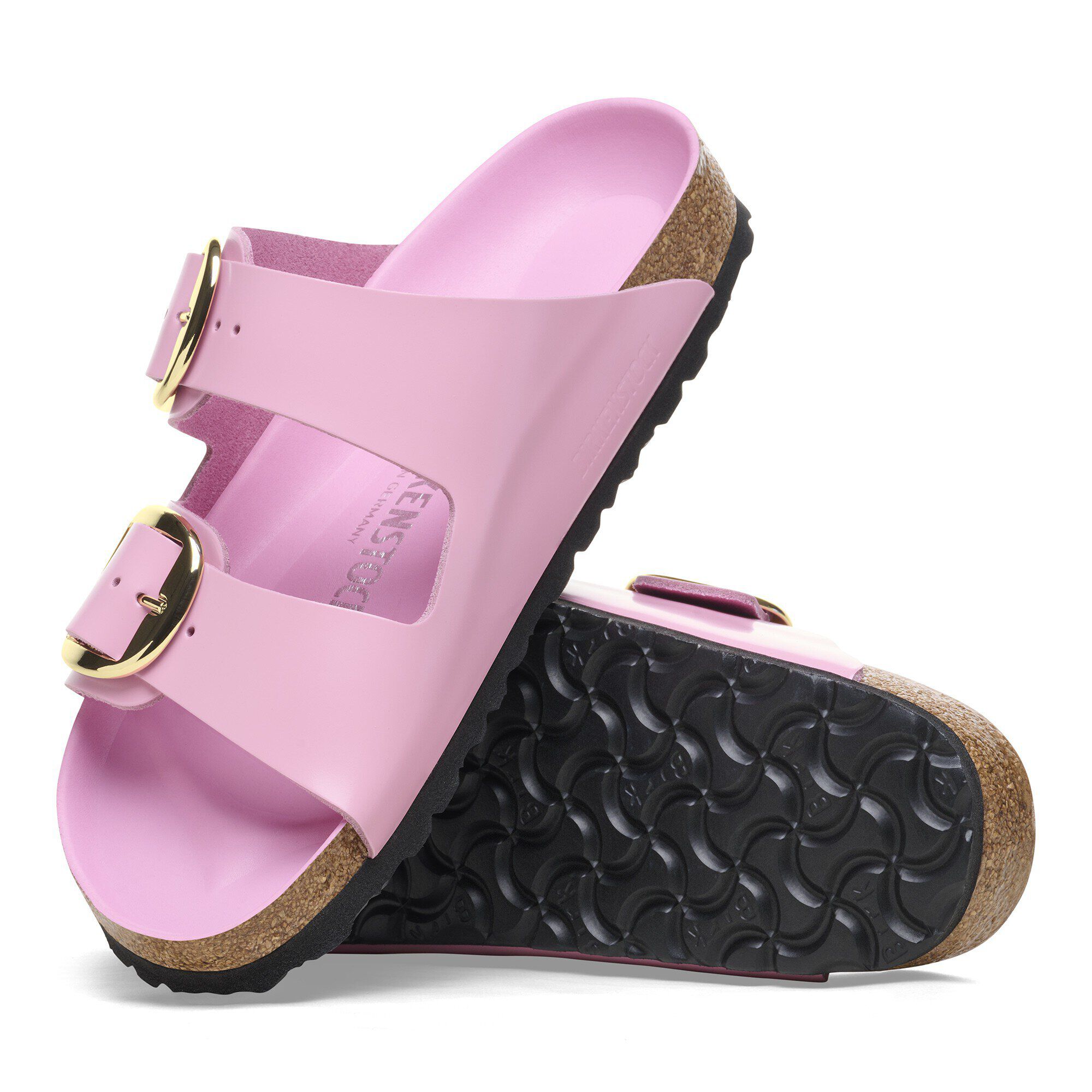 Birkenstock pink big buckle deals