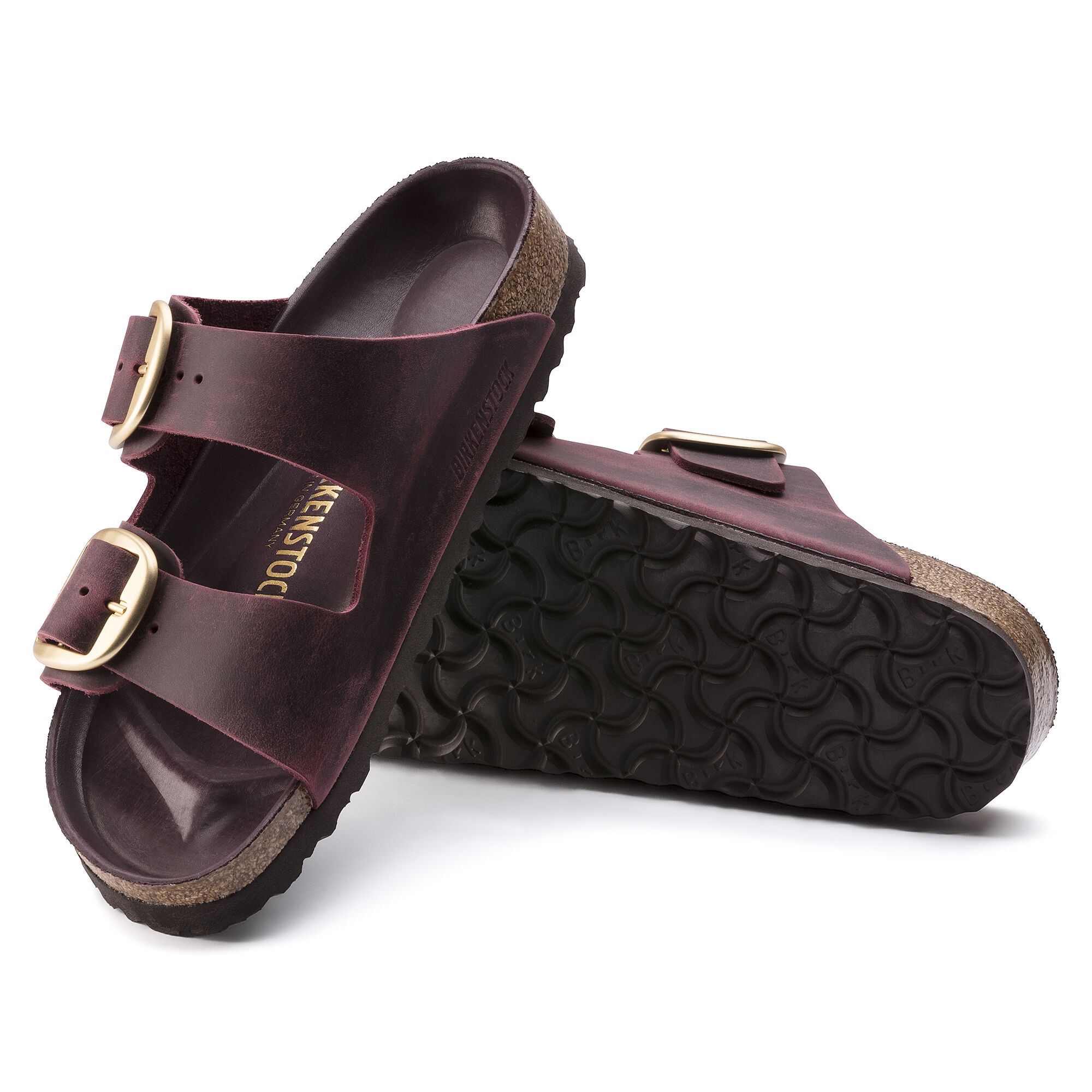 Arizona big buckle deals oiled leather zinfandel