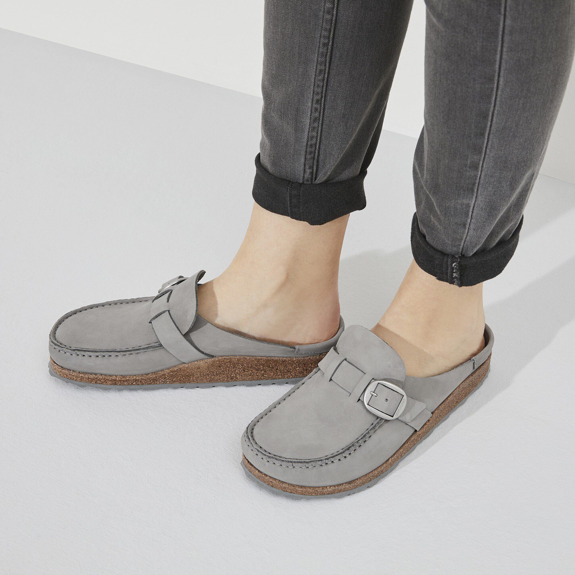 Buckley Nubuck Leather Dove Gray | BIRKENSTOCK
