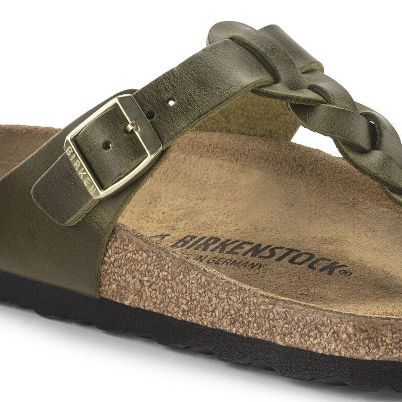 Gizeh Braided Natural Leather Oiled
