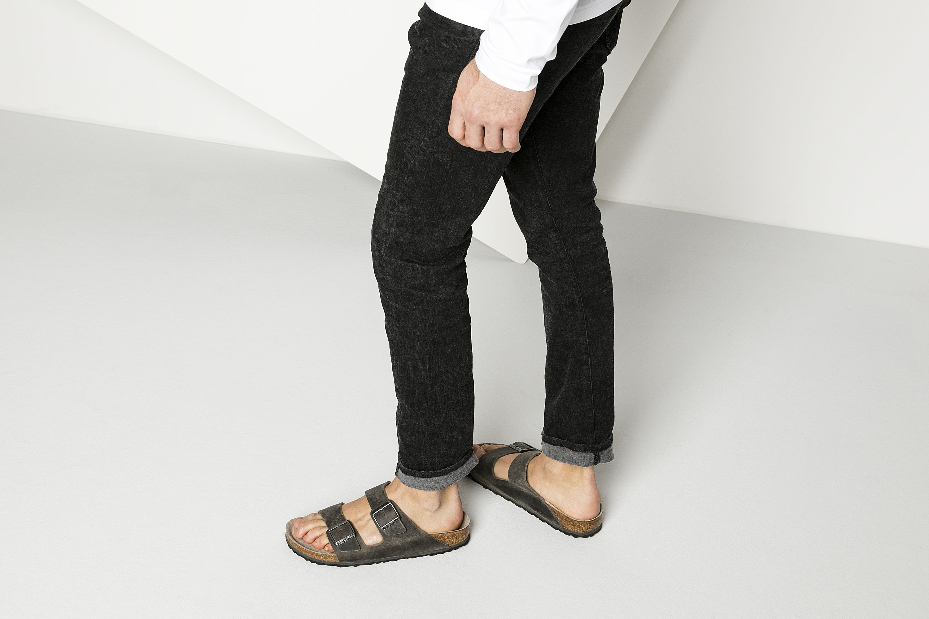 Birkenstock arizona online iron oiled leather