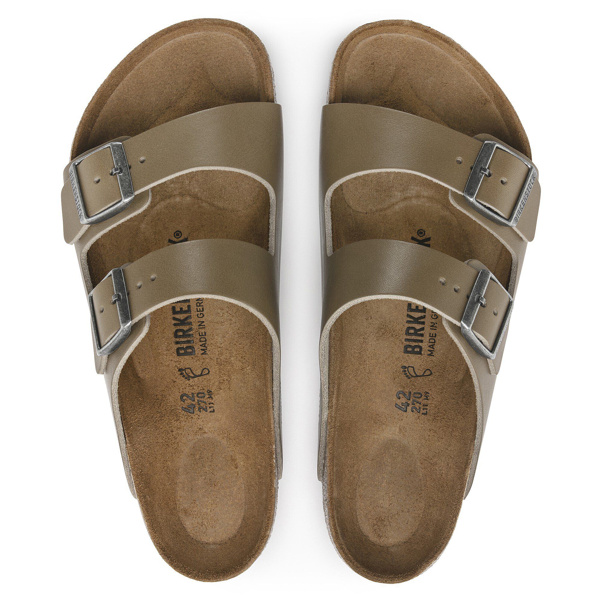 靴 BIRKENSTOCK Arizona LE Vintage 25cm Arizona Grip Natural Leather Vintage Wood Black | BIRKENSTOCK