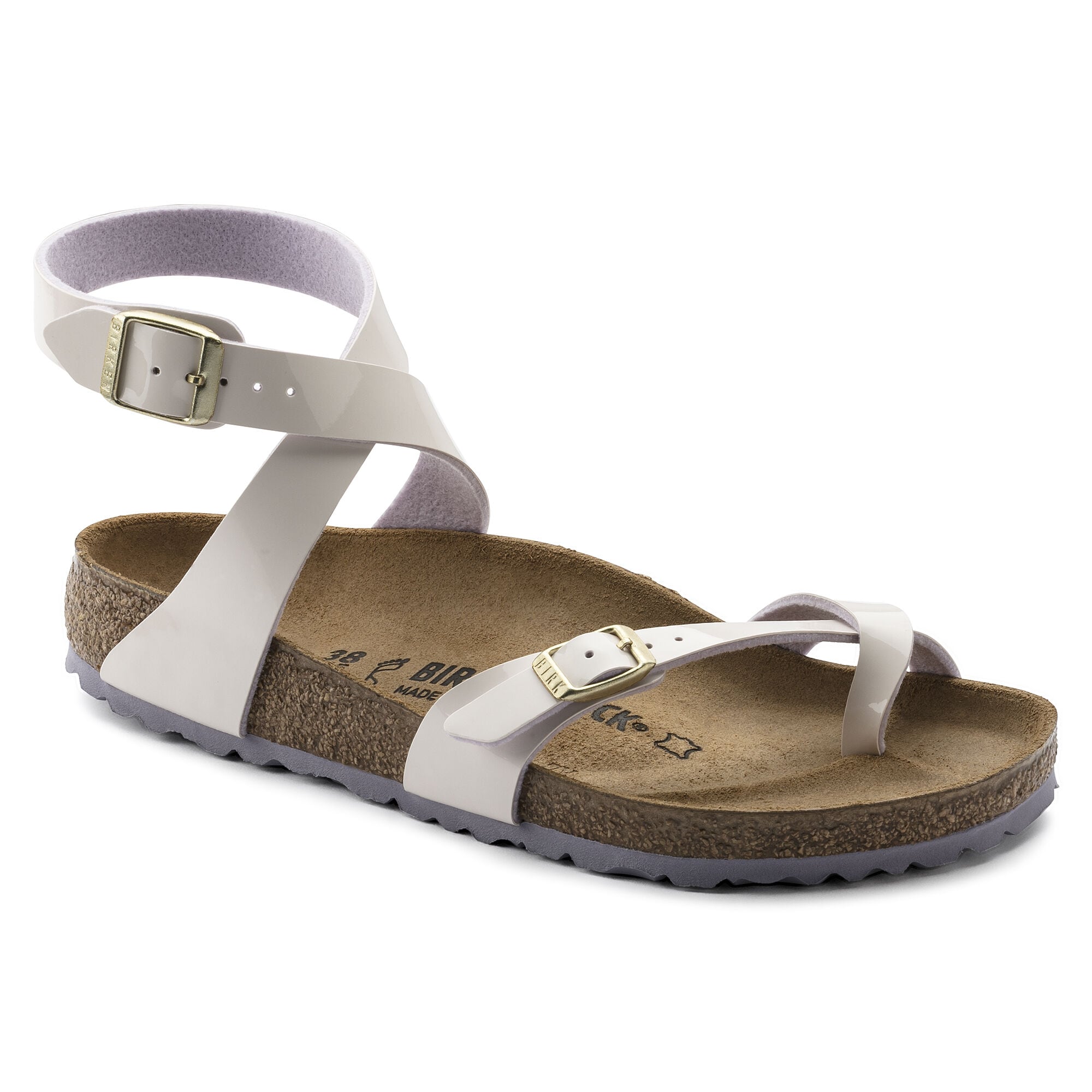 Yara white clearance birkenstock