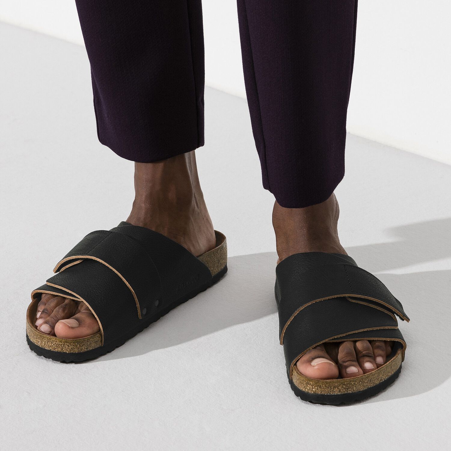 Kyoto Natural Leather Nomad Black shop online at BIRKENSTOCK