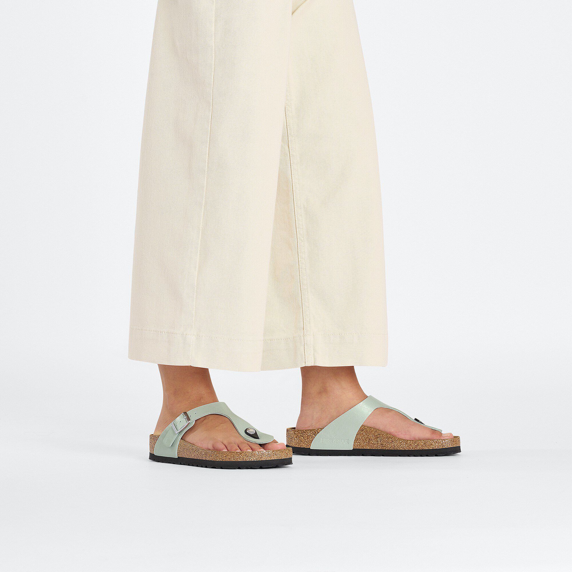 Gizeh Birko-Flor Graceful Surf Green | BIRKENSTOCK