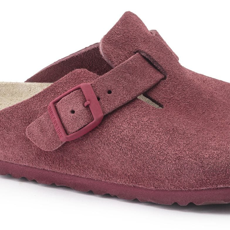 Boston Soft Footbed Suede Leather Boston Soft Footbed Suede Leather