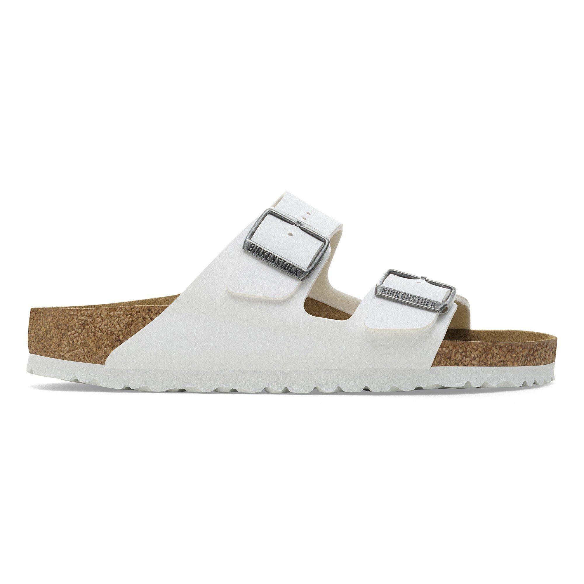 ● BIRKENSTOCK●地剤 フラワーレザー レギュラー White Gizeh Flower Leather White | BIRKENSTOCK