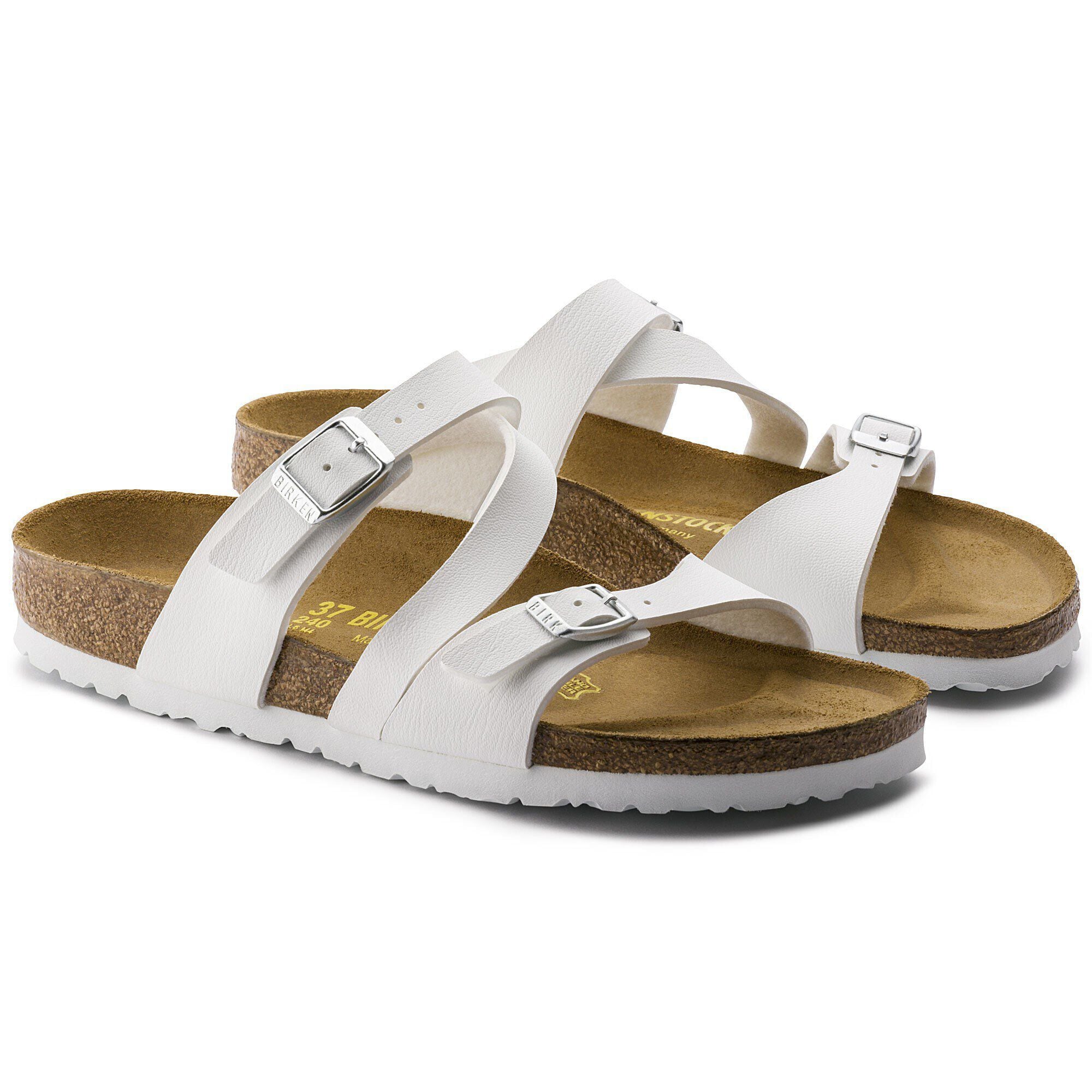 Birkenstock hot sale salina white