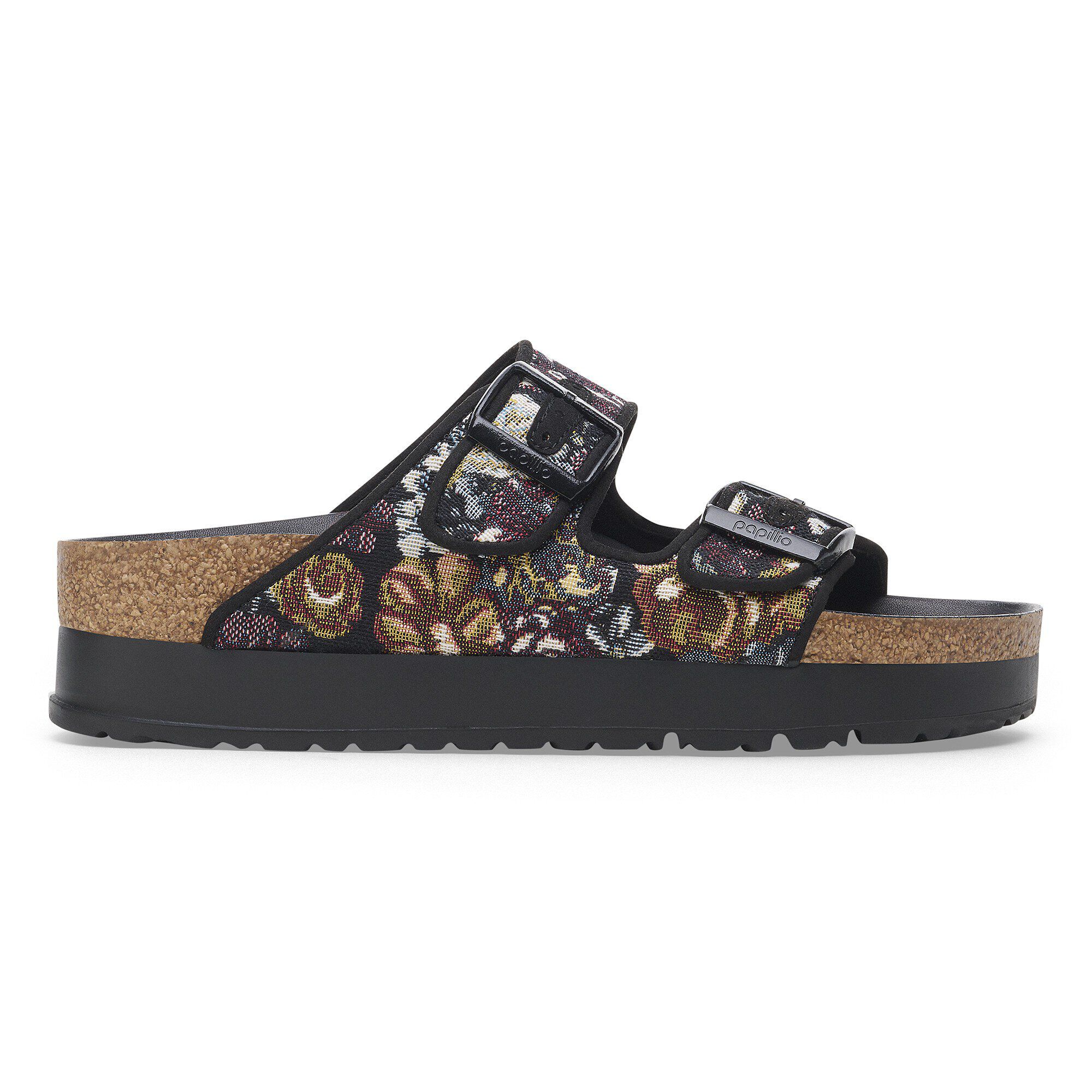 Arizona Flex Platform Nylon Brocade Black | BIRKENSTOCK Arizona Flex Platform Nylon Brocade Black | BIRKENSTOCK
