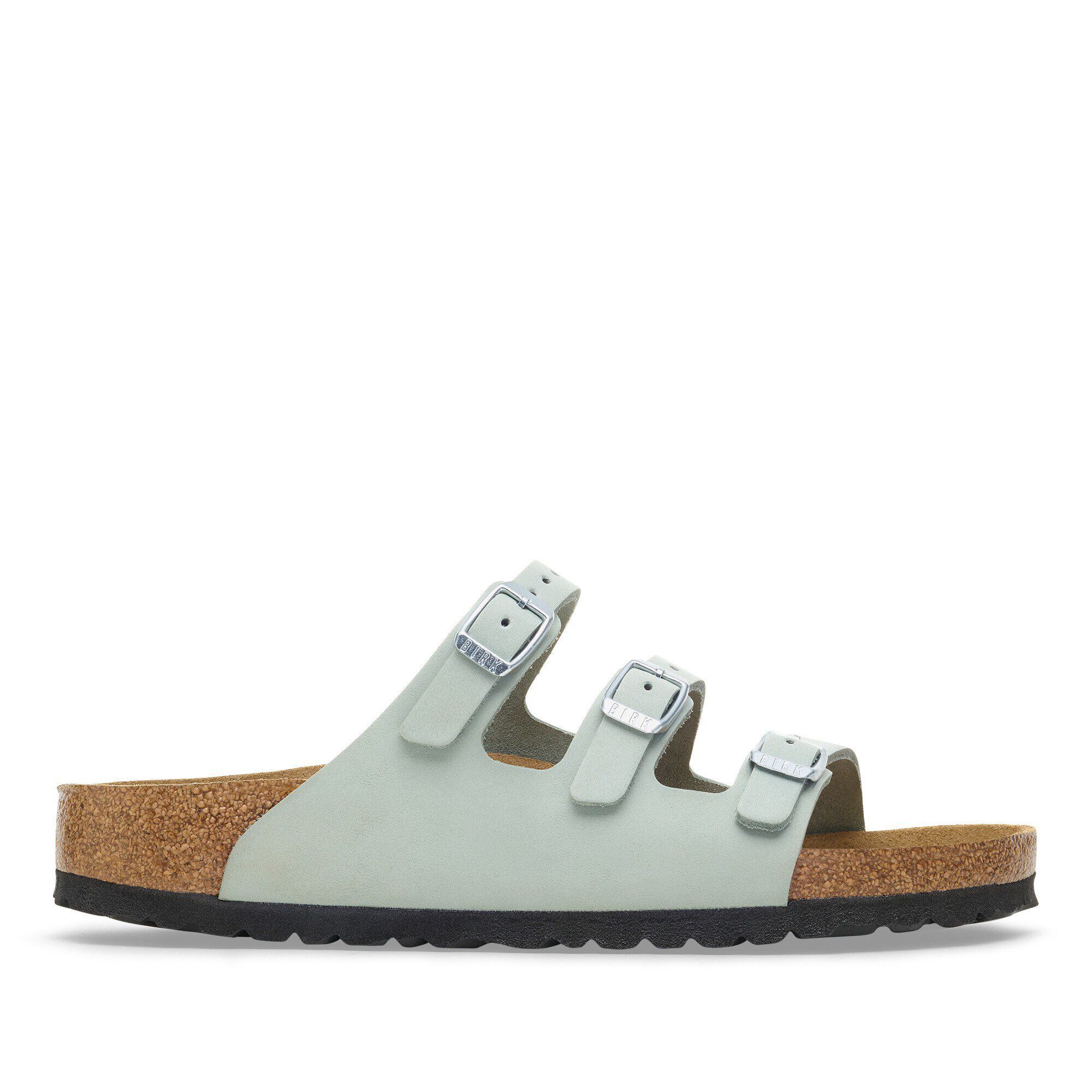 【関税込み】BIRKENSTOCK \"Florida Fresh\" sandals Florida Fresh Natural Leather Patent High-Shine Black
