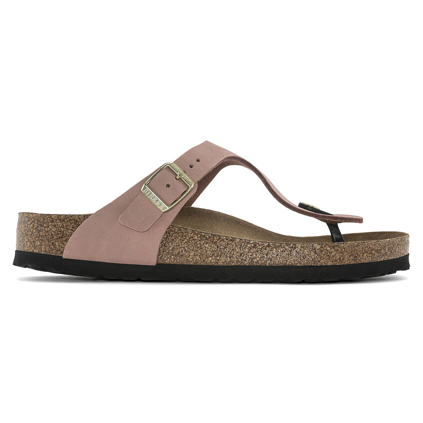 Gizeh Soft Footbed Nubuck Leather Old Rose