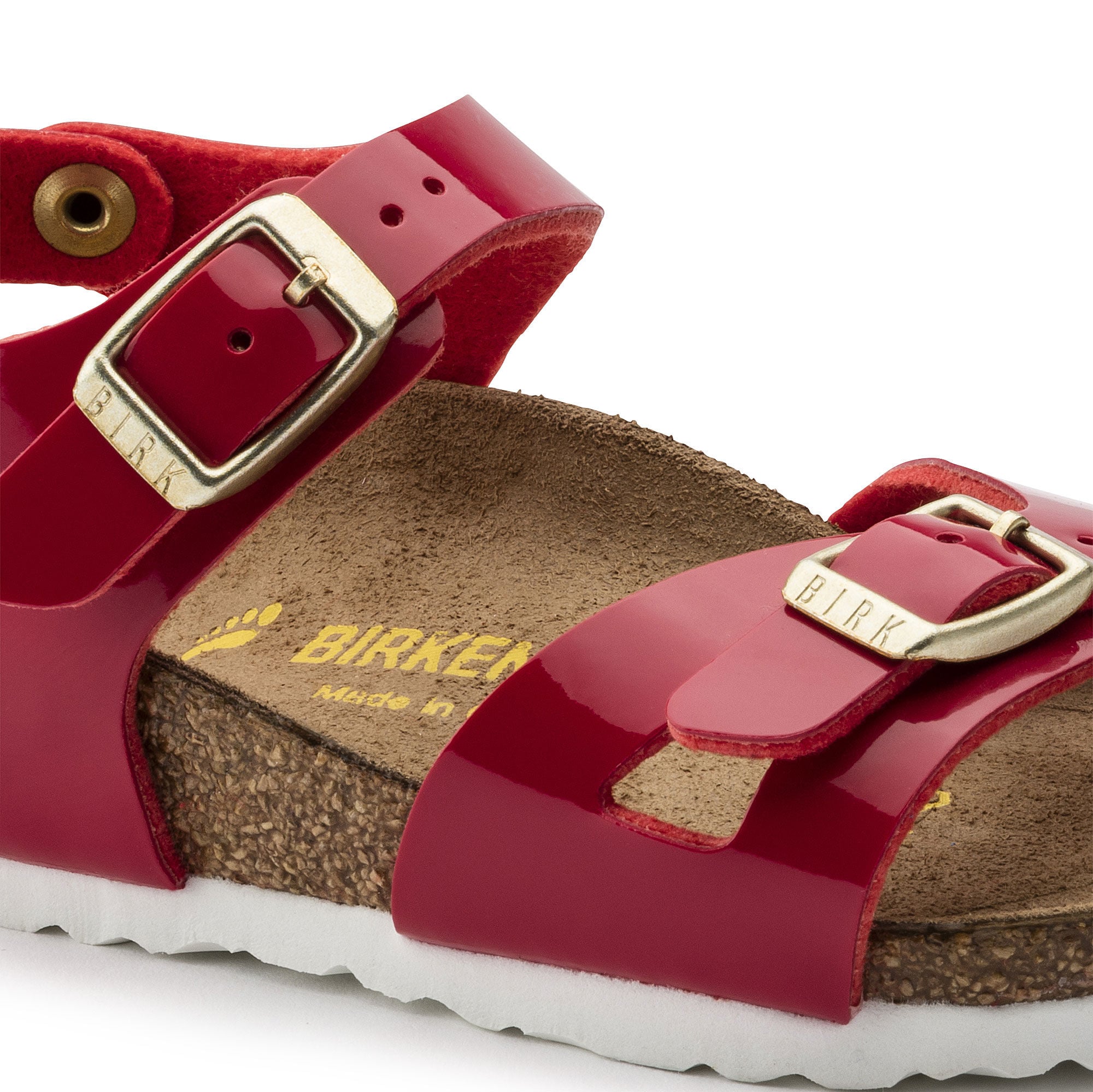 Birkenstock arizona on sale tango red