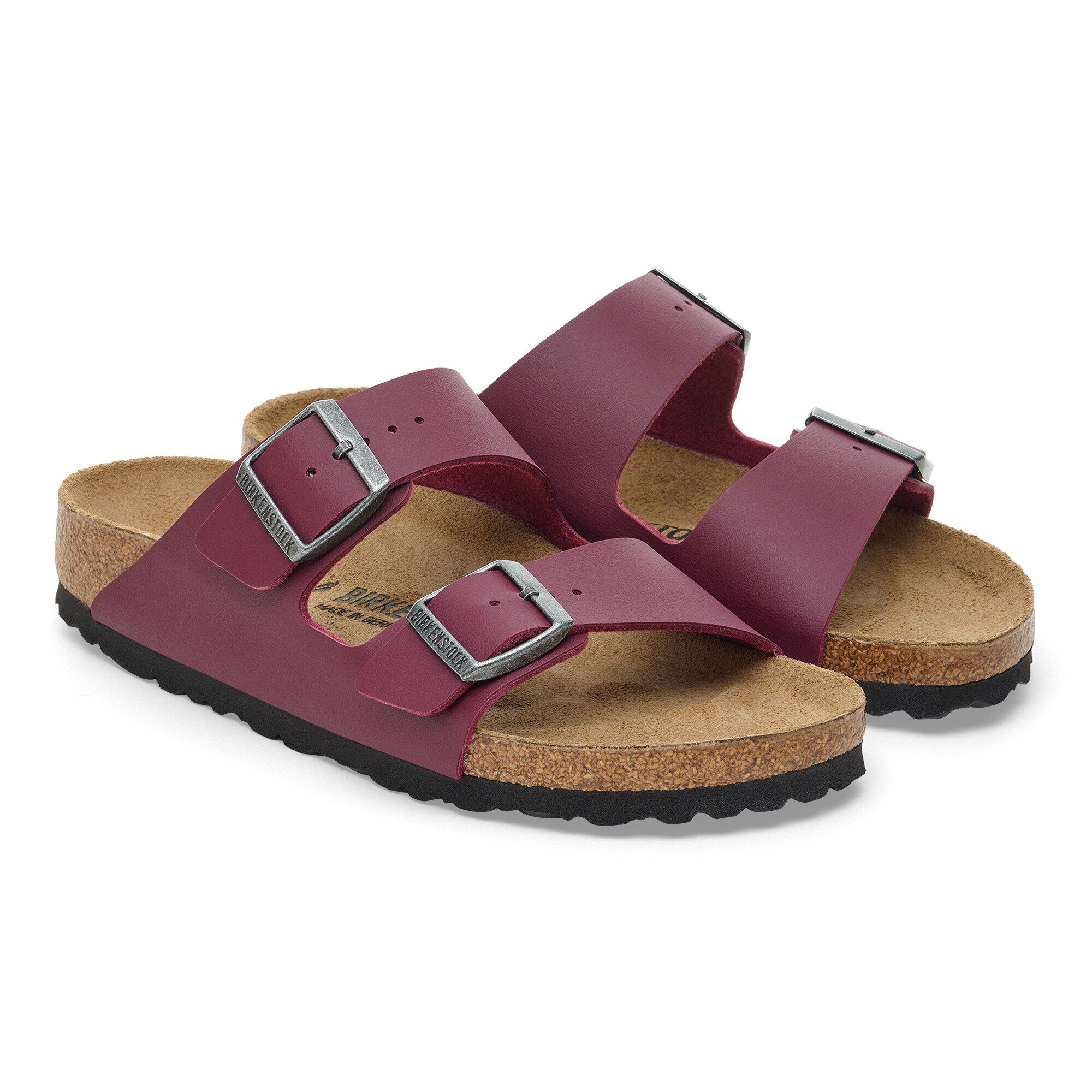 サンダル・ミュール BIRKENSTOCK Arizona bs leather sandals Arizona Sandal in Black Oiled Leather – Blue Owl Workshop