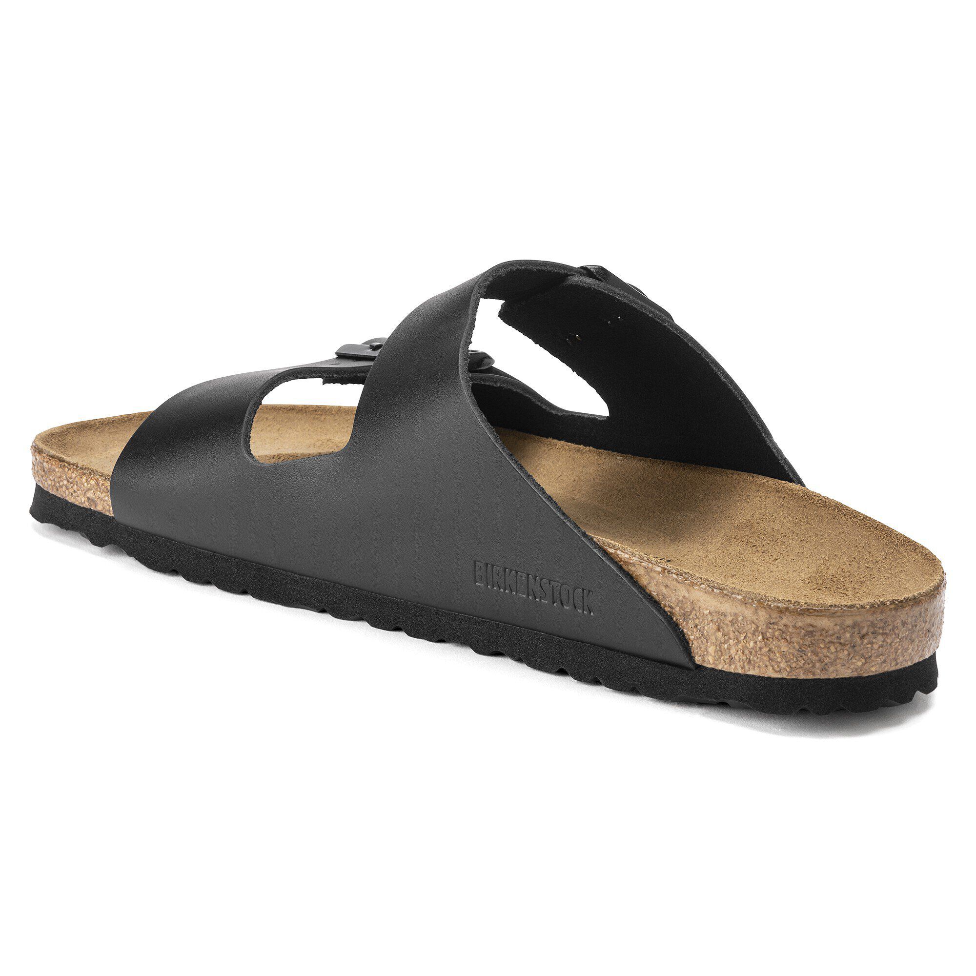 Birkenstock arizona 2024 natural leather black