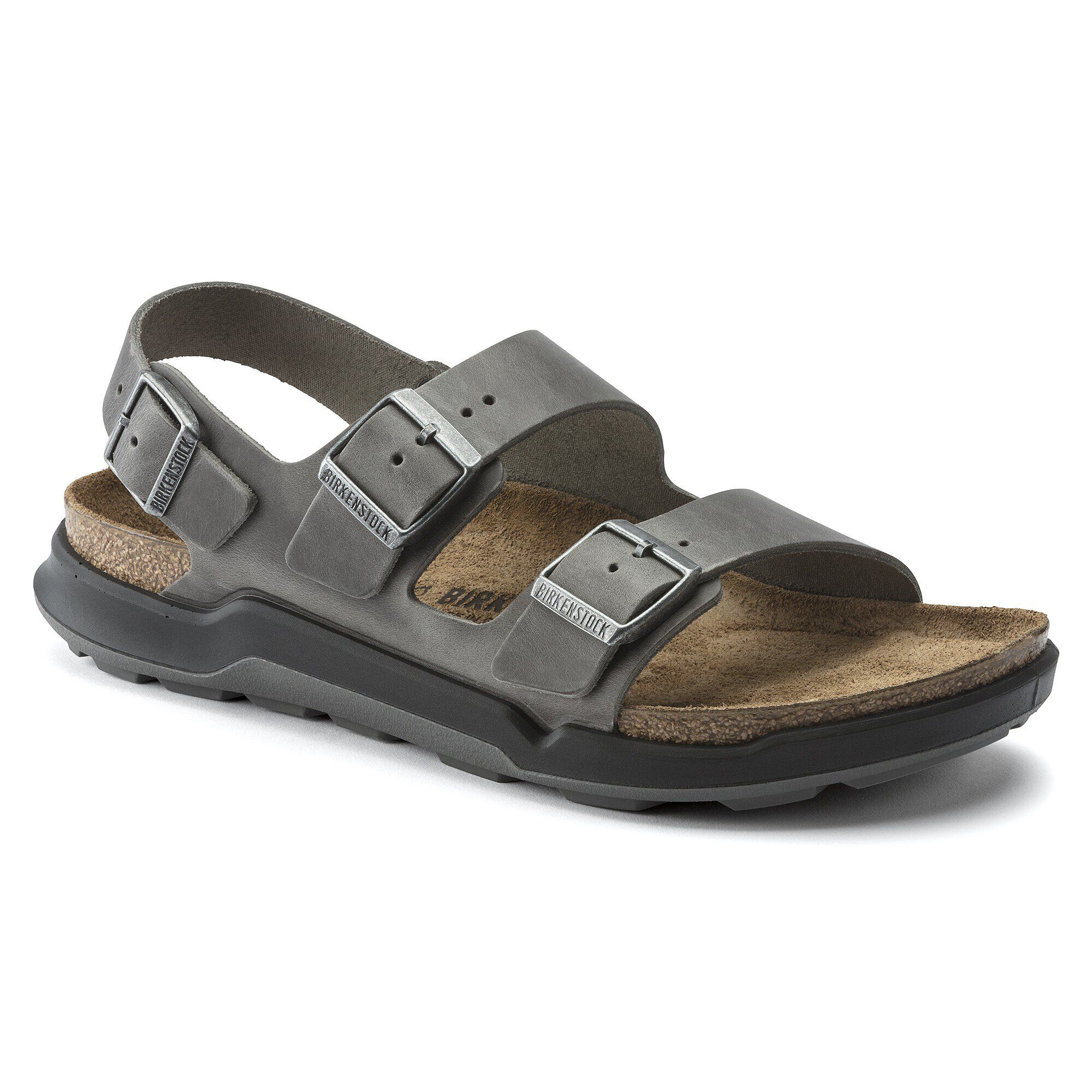 Birkenstock milano oiled leather habana new arrivals